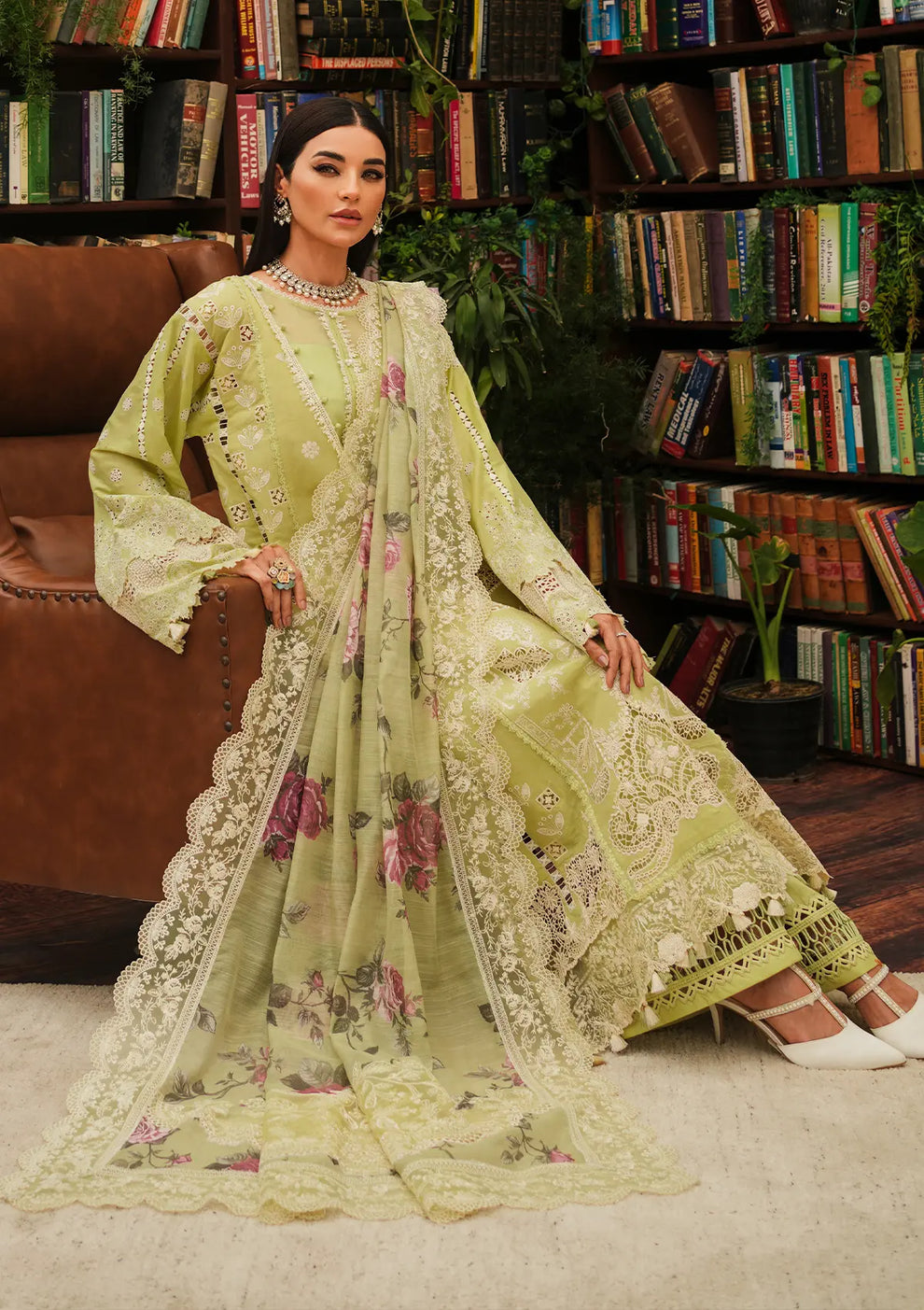 Kahf Premium | Luxury Lawn 24 | KLE-05A Ambrosia