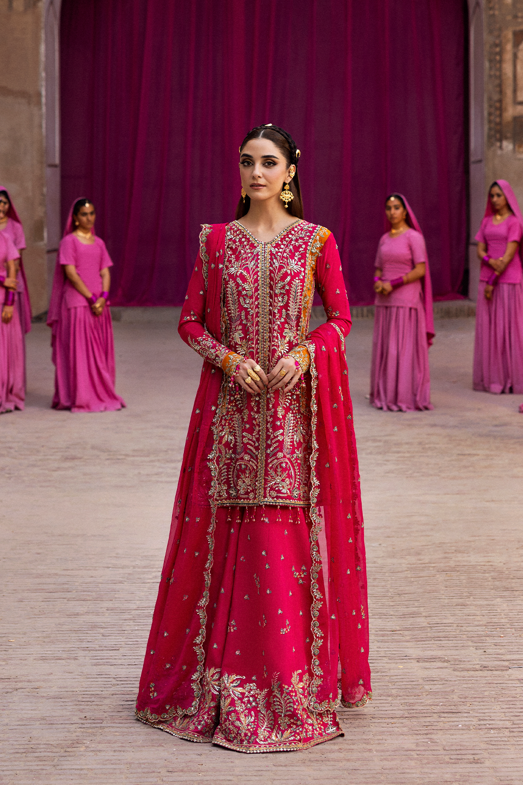 Emaan Adeel I The Empress Wedding Formals I IMAELISSA