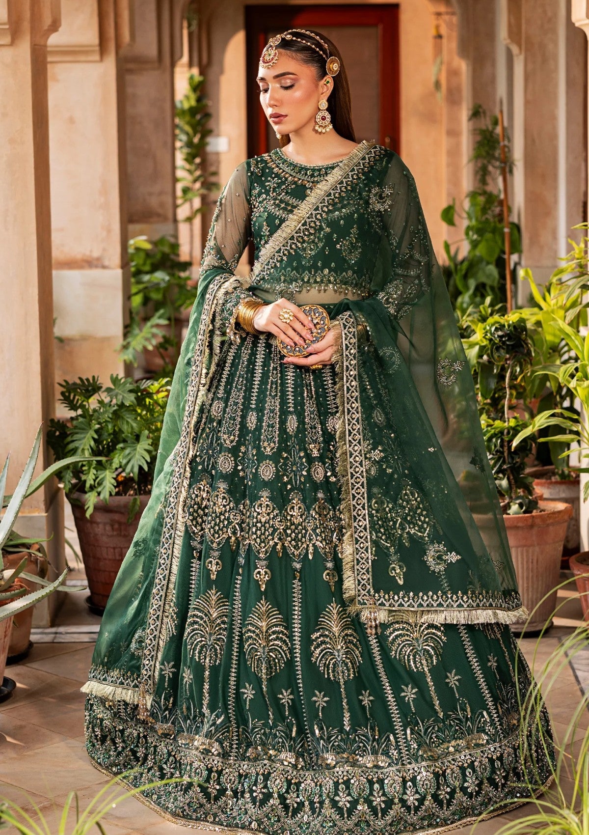 Formals - Aylin - Wedding Edit 25 - EMERALD - Official Aylin - Agha Fabrics UK
