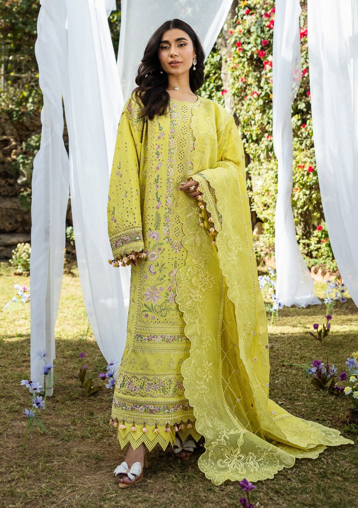 Lawn - Akbar Aslam - Alessandra - D#156 - Nivelle - Official Akbar Aslam - Agha Fabrics UK