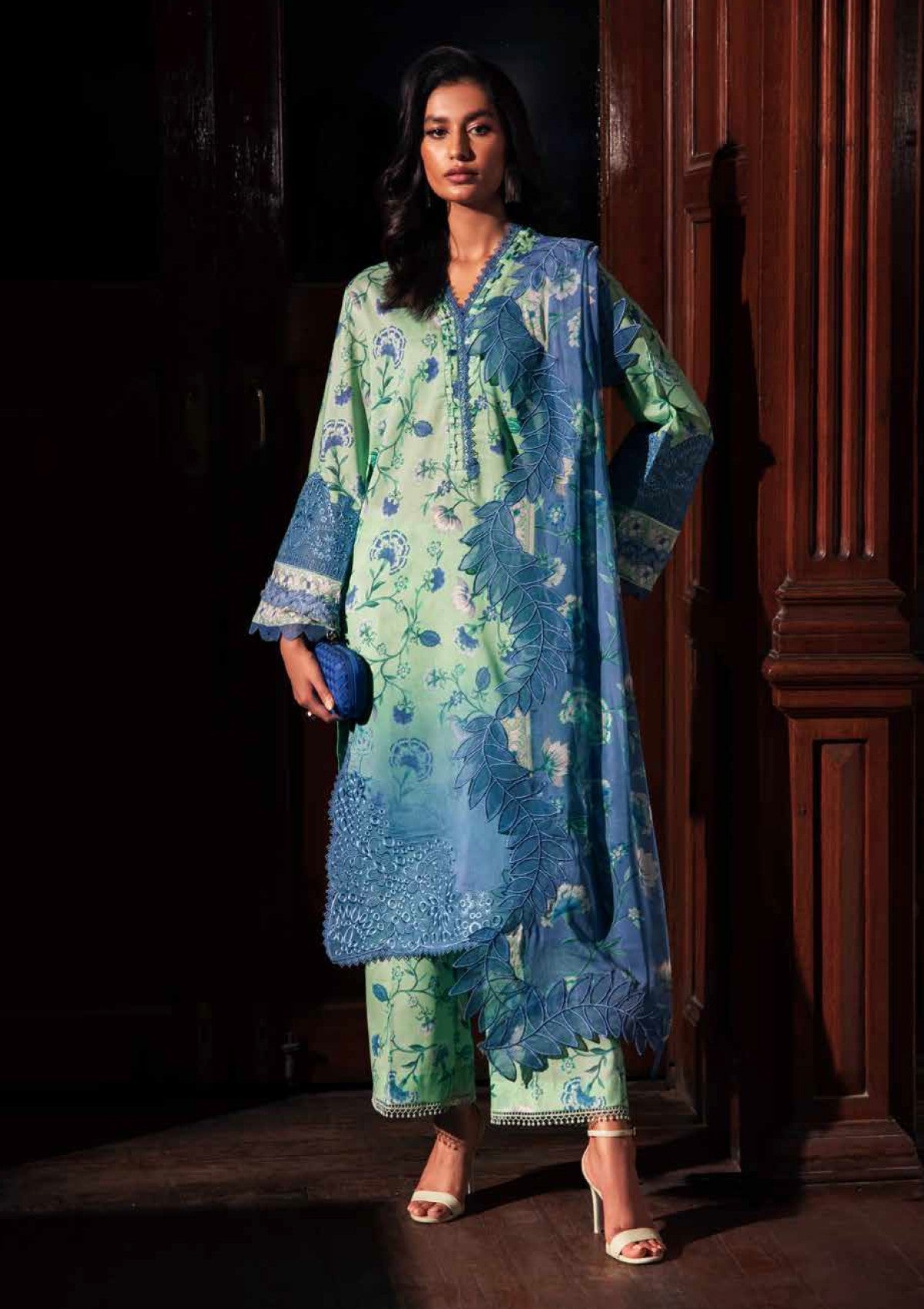 Lawn - Nureh - Glam Girl - Unstitched - GL25#15