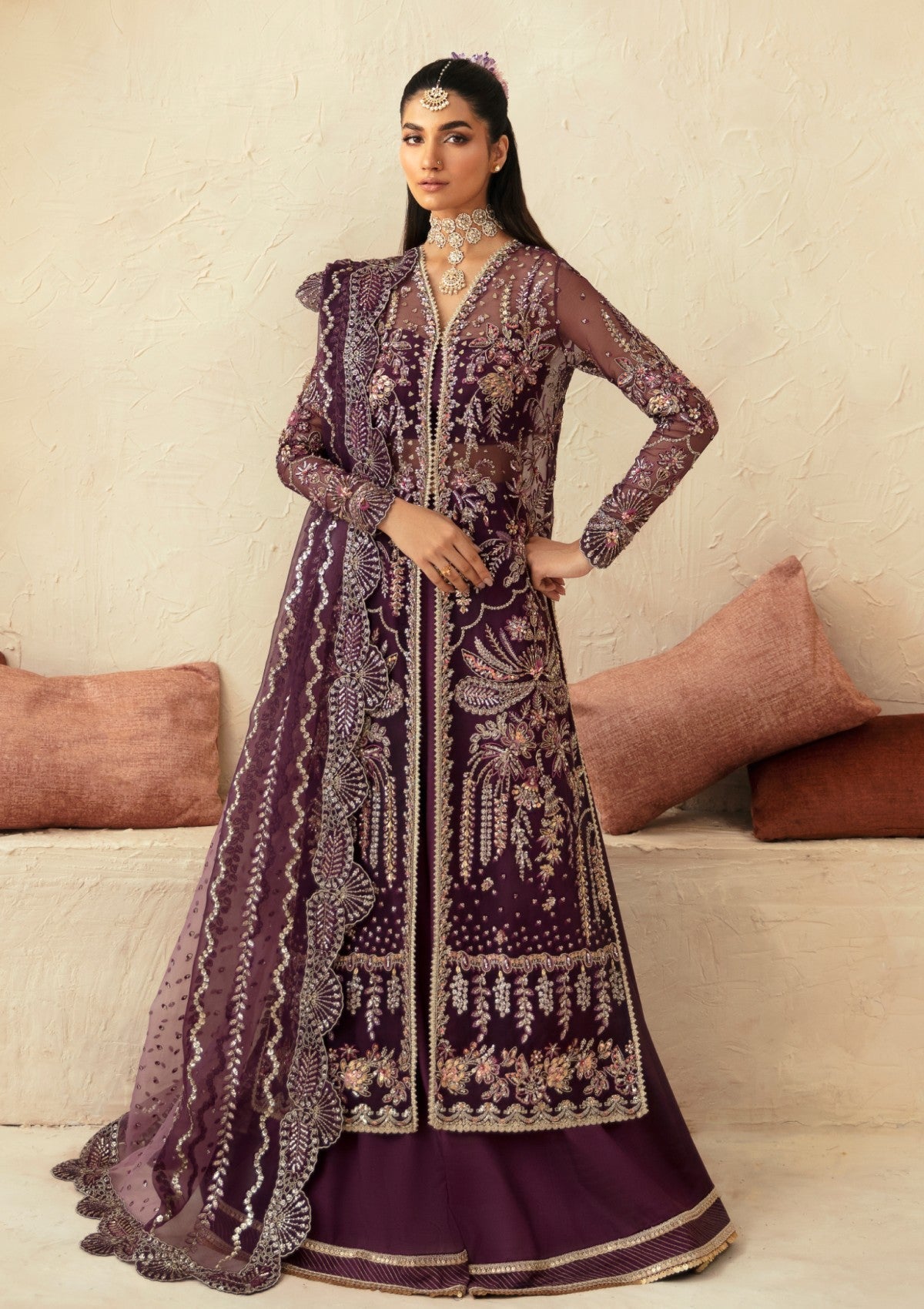 Formal Collection - Akbar Aslam - Mastani - ASM24#1567 - Aureus - Official Akbar Aslam - Agha Fabrics UK