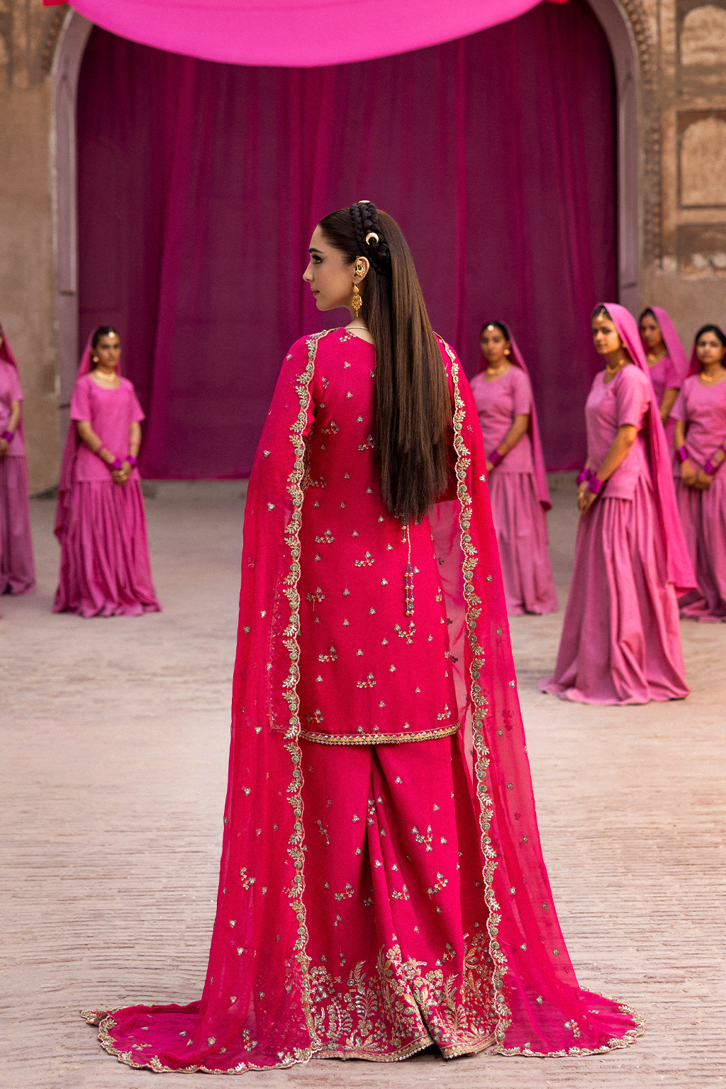 Emaan Adeel I The Empress Wedding Formals I IMAELISSA