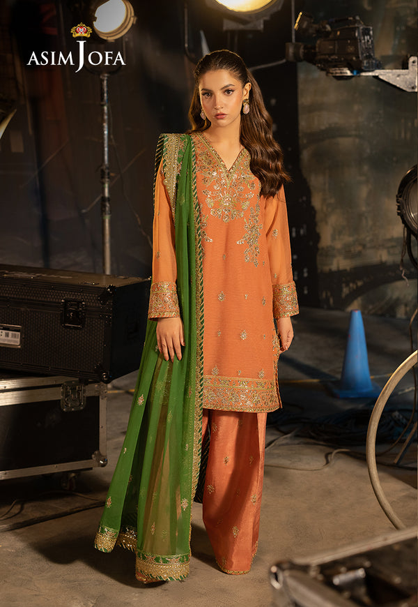 Asim Jofa | Festive Collection 25 | AJLF-03 - Official Asim Jofa - Agha Fabrics UK