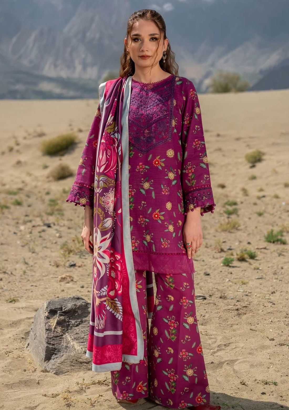 Winter Collection - M.Basics - Mirage - MBM#05A - Official M.Basics - Agha Fabrics UK