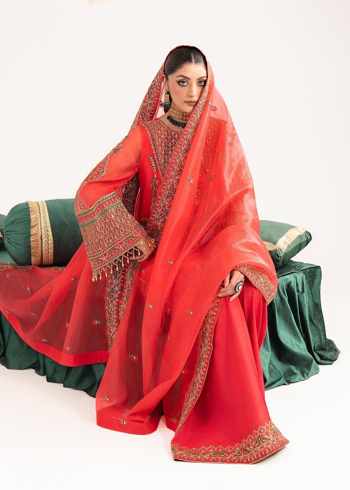 Dastoor | Sajni Luxury Eid Collection 24 | Khudeeja - Official Dastoor - Agha Fabrics UK