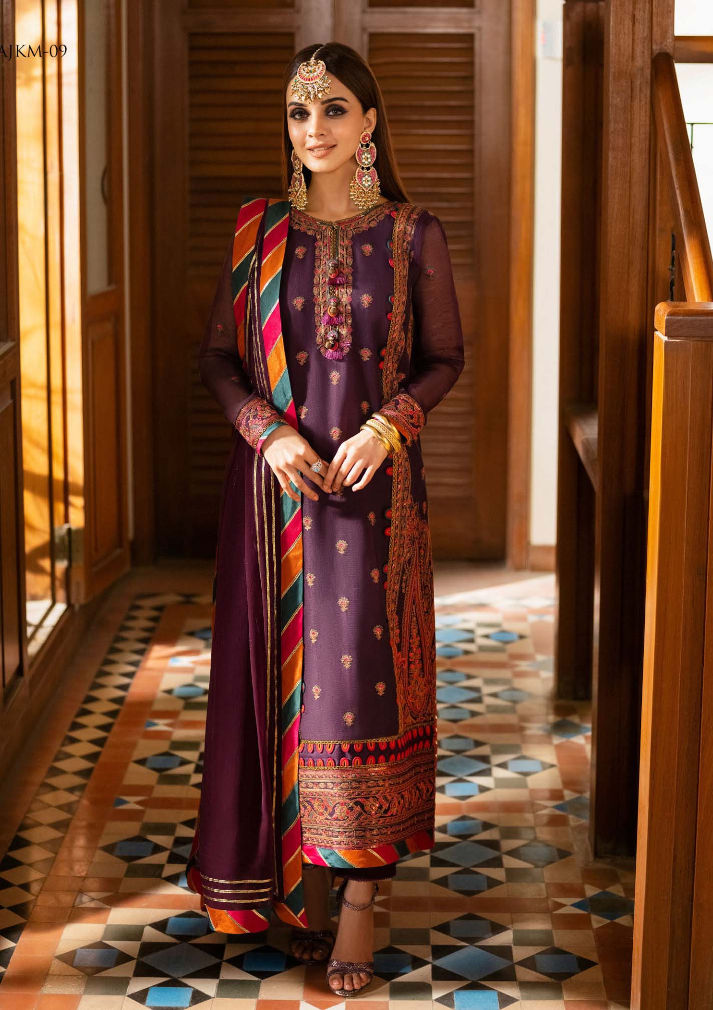 Festive Collection - Asim Jofa - Eid Festive - AJKM-09 - Official Asim Jofa - Agha Fabrics UK