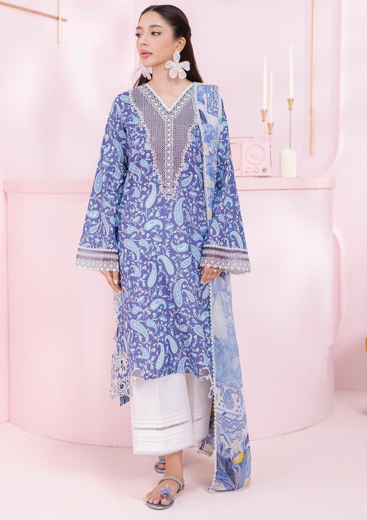 Lawn - Qalamkar - Q Prints 25 - Vol II - QLM#10-A