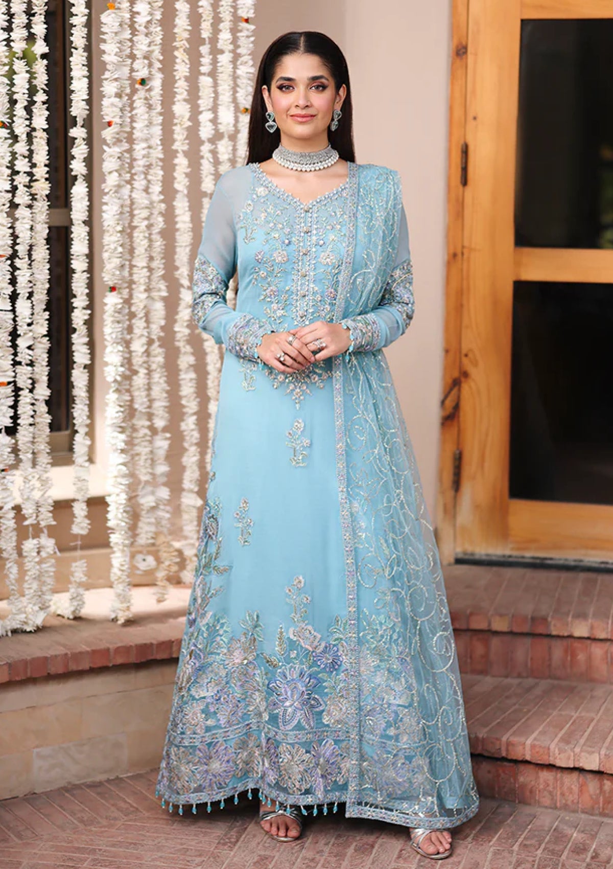 Formals - Roheenaz - Aangan - Chiffon 25 - D#106 - Wafa