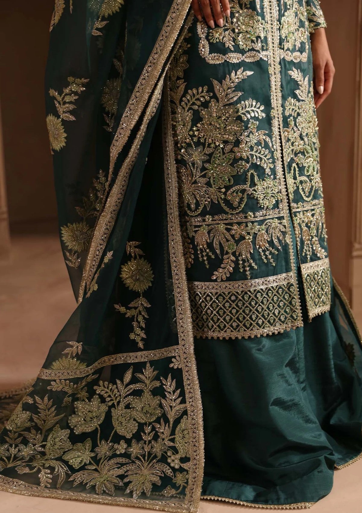 Formal Collection - Akbar Aslam - Deewani - AAD24#1549 - Celeste - Official Akbar Aslam - Agha Fabrics UK