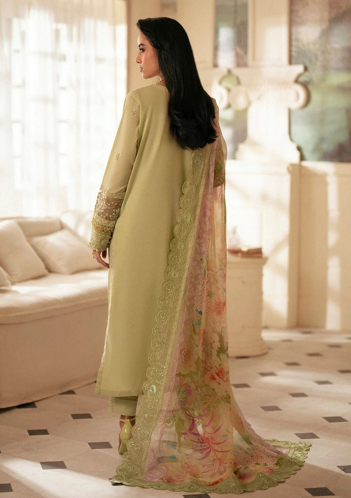 Lawn Collection - Nureh - Maya Lawn 24 - NS24#143 - Official Nureh - Agha Fabrics UK