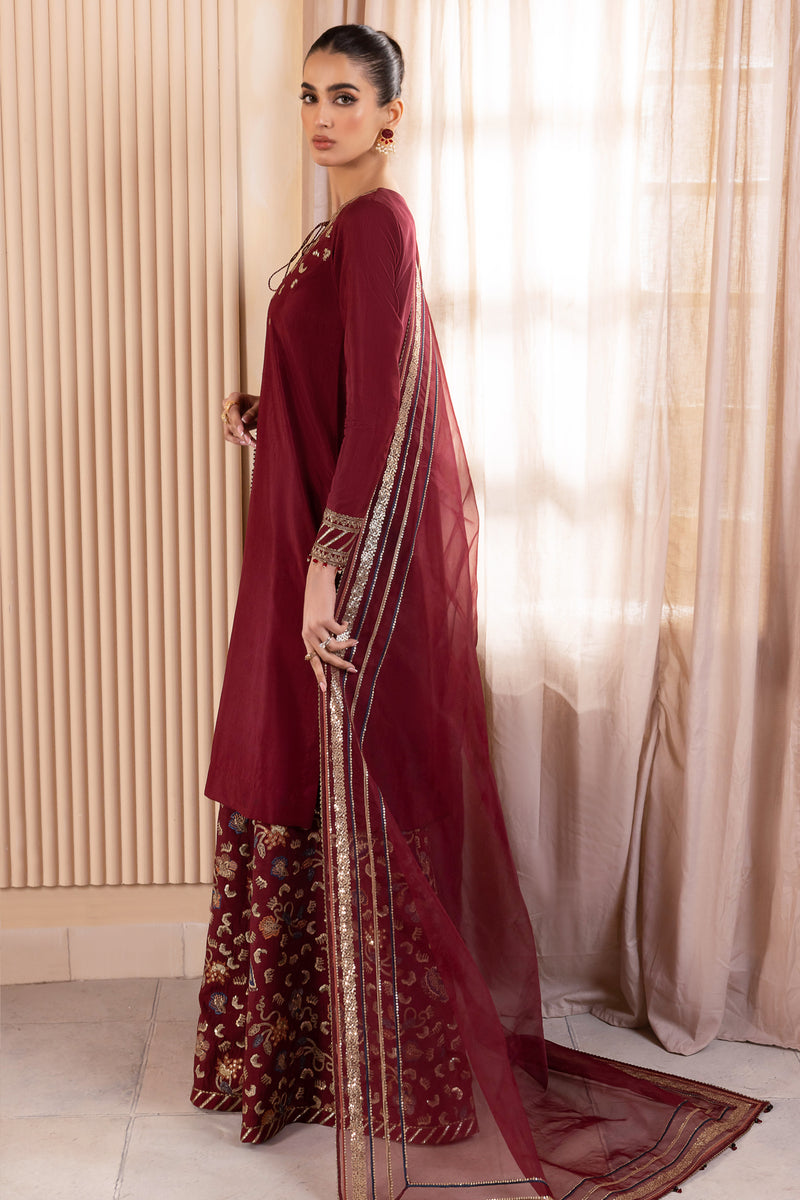 Jazmin | Formals Collection | RAW SILK UR-7016 - Official Jazmin - Agha Fabrics UK