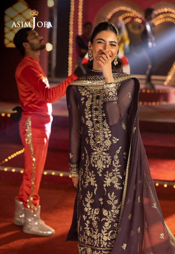 Asim Jofa | Festive Collection 25 | AJLF-01 - Official Asim Jofa - Agha Fabrics UK