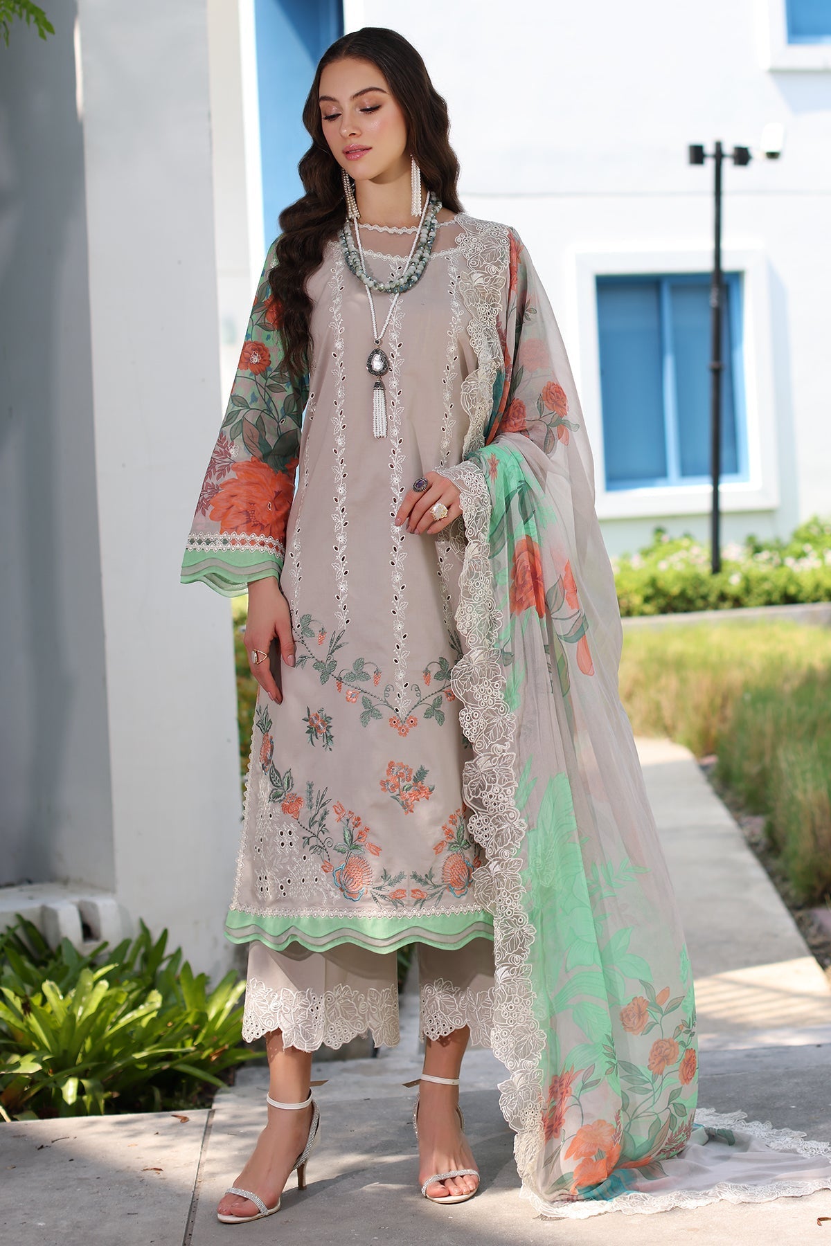 Charizma | Lawn Collection 24 | CRS4-11 - Official Charizma - Agha Fabrics UK