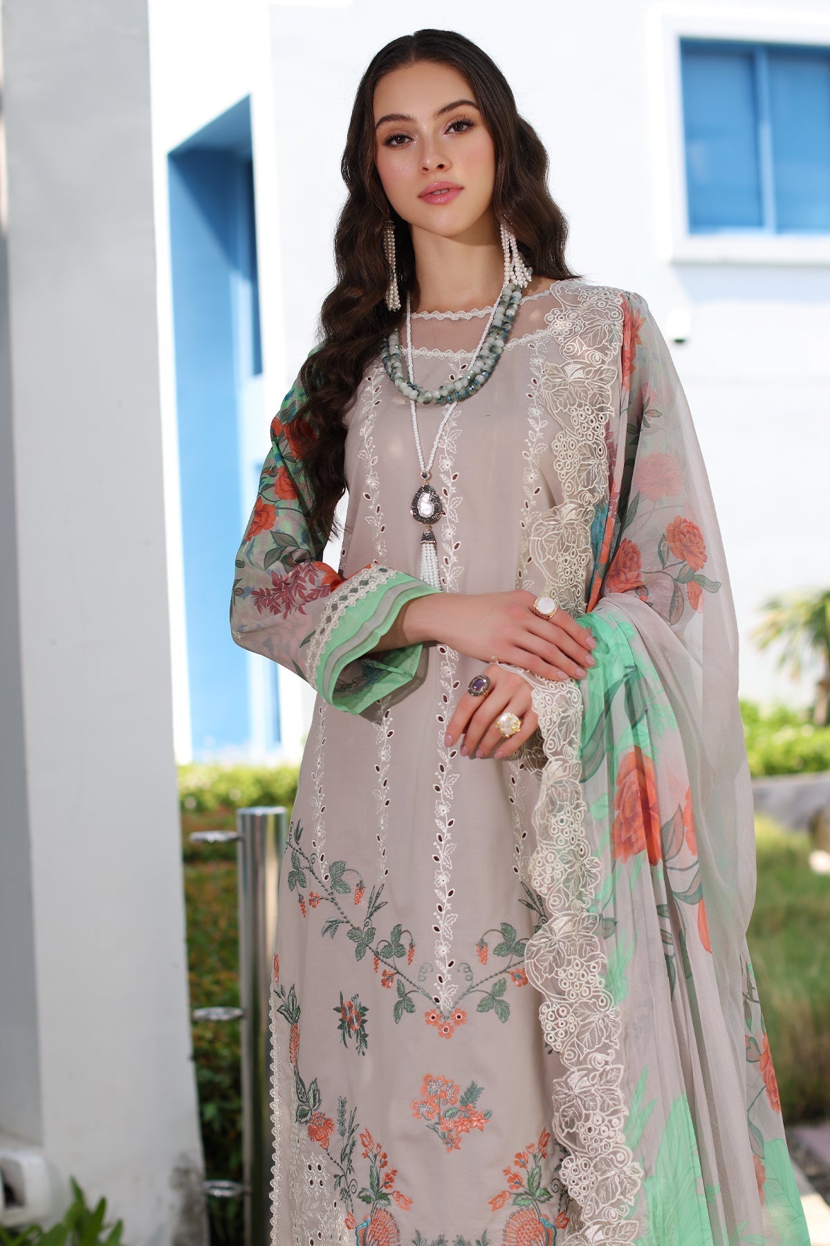 Charizma | Lawn Collection 24 | CRS4-11 - Official Charizma - Agha Fabrics UK
