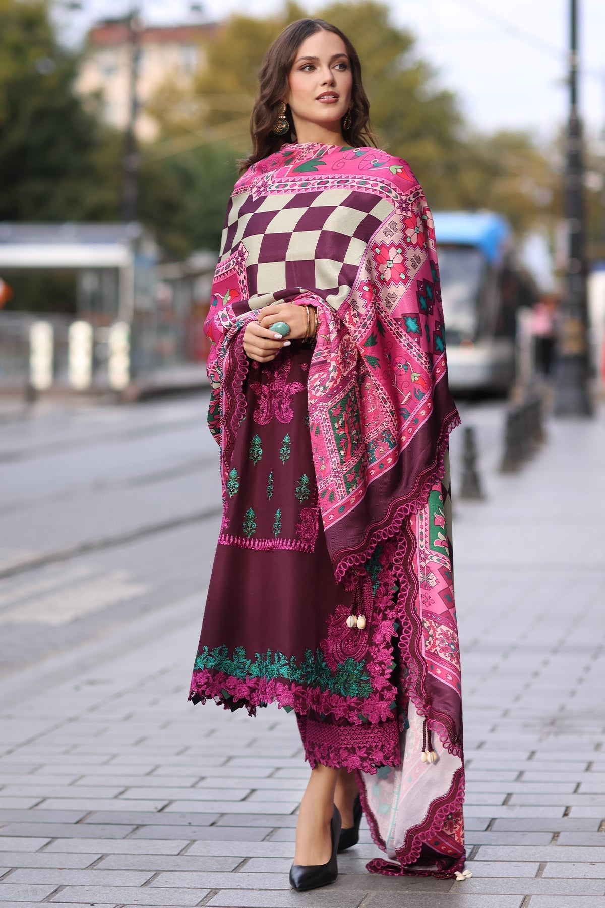 Charizma | Poshima Shawl | PS4-05