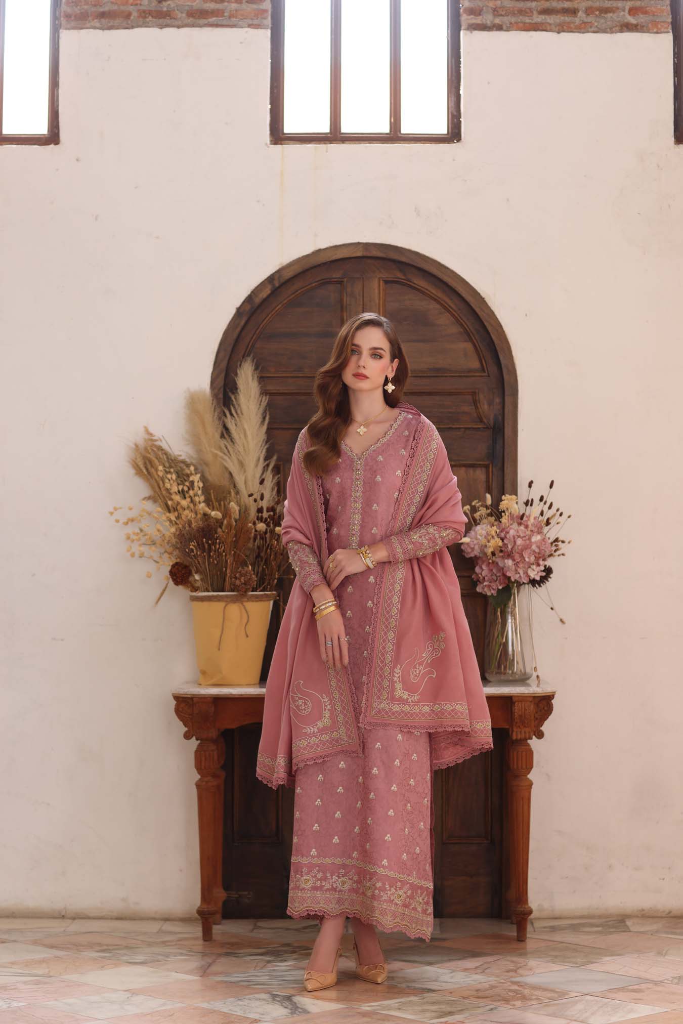 Noor by Saadia Asad | Winter Pashmina 25 | Aveline