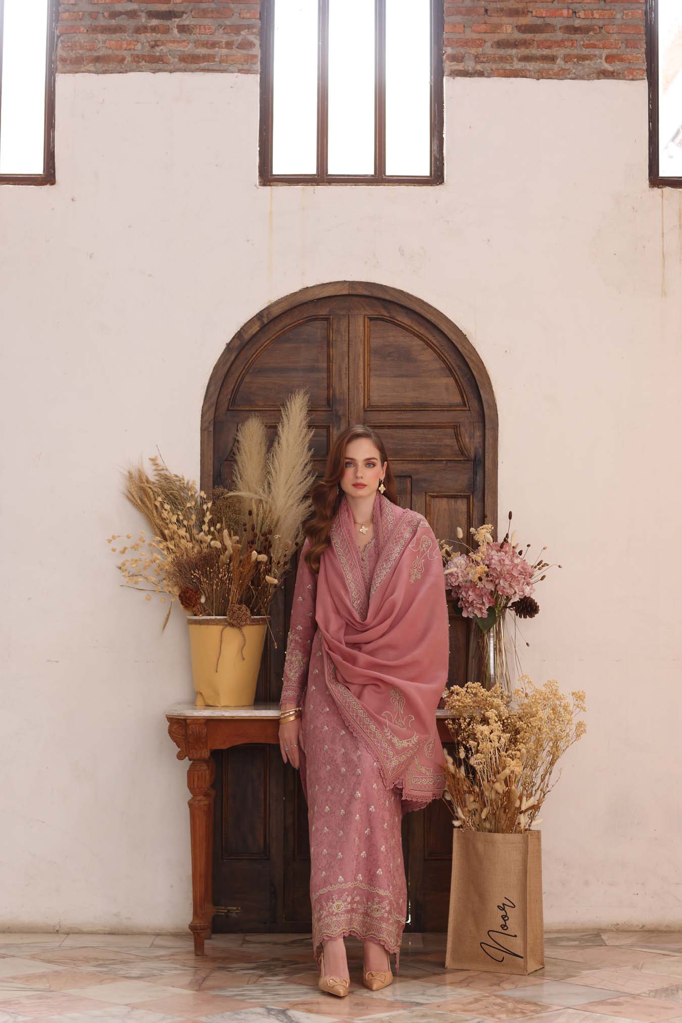 Noor by Saadia Asad | Winter Pashmina 25 | Aveline