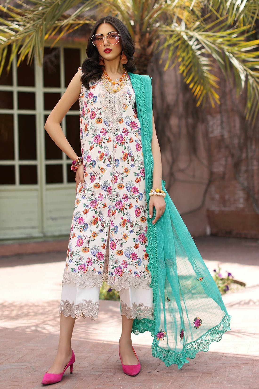 Charizma | Lawn Collection 24 | AS4-30 - Official Charizma - Agha Fabrics UK