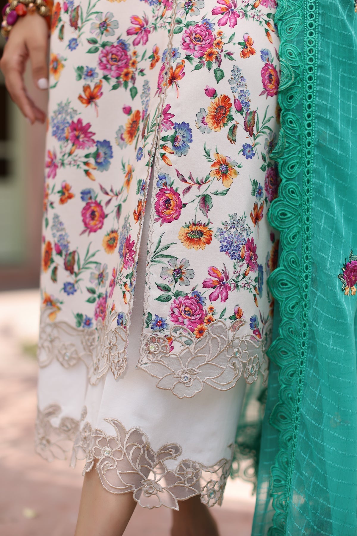 Charizma | Lawn Collection 24 | AS4-30 - Official Charizma - Agha Fabrics UK