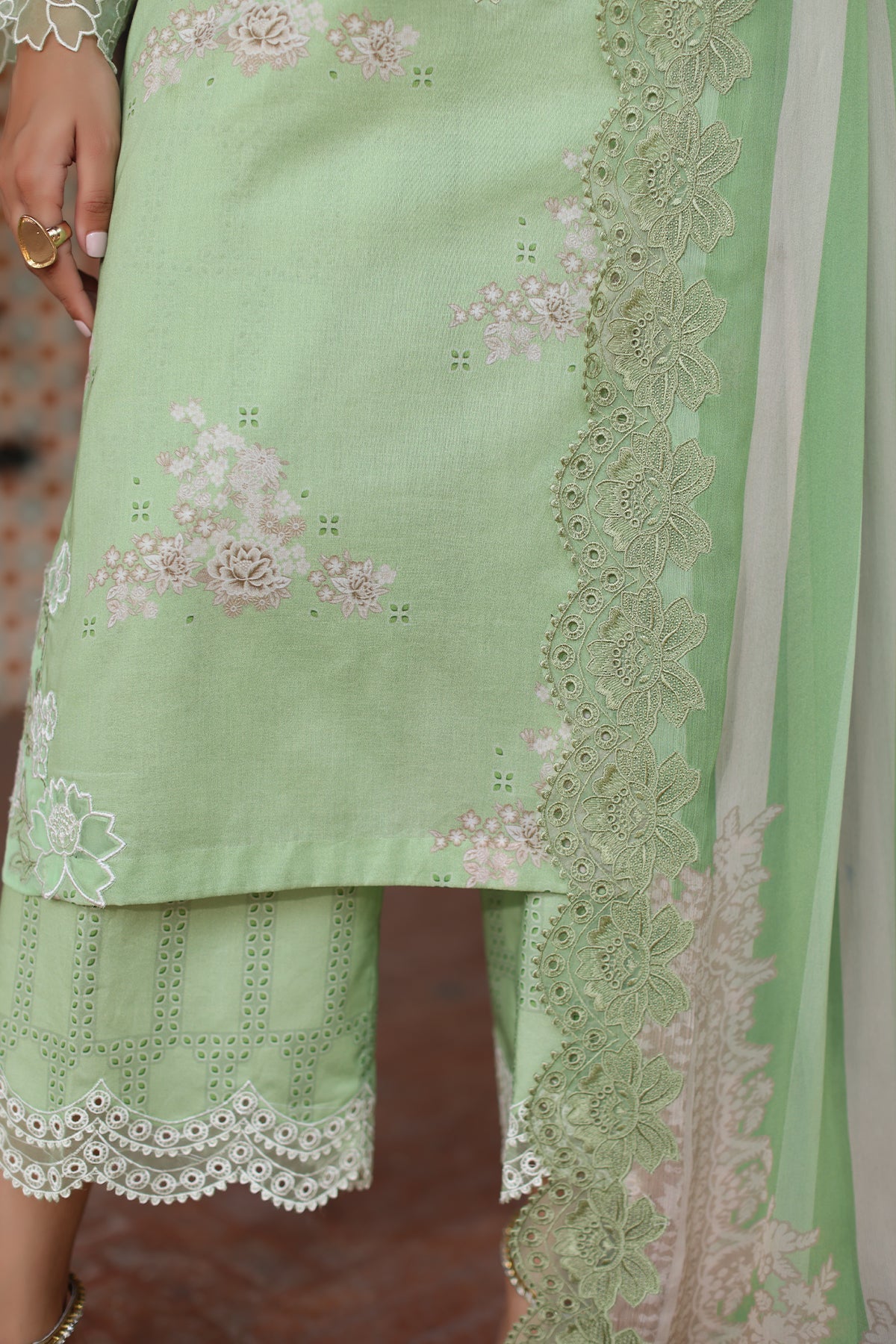 Charizma | Lawn Collection 24 | AS4-31 - Official Charizma - Agha Fabrics UK