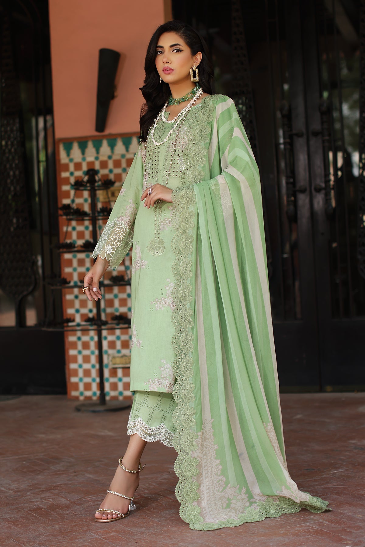 Charizma | Lawn Collection 24 | AS4-31 - Official Charizma - Agha Fabrics UK
