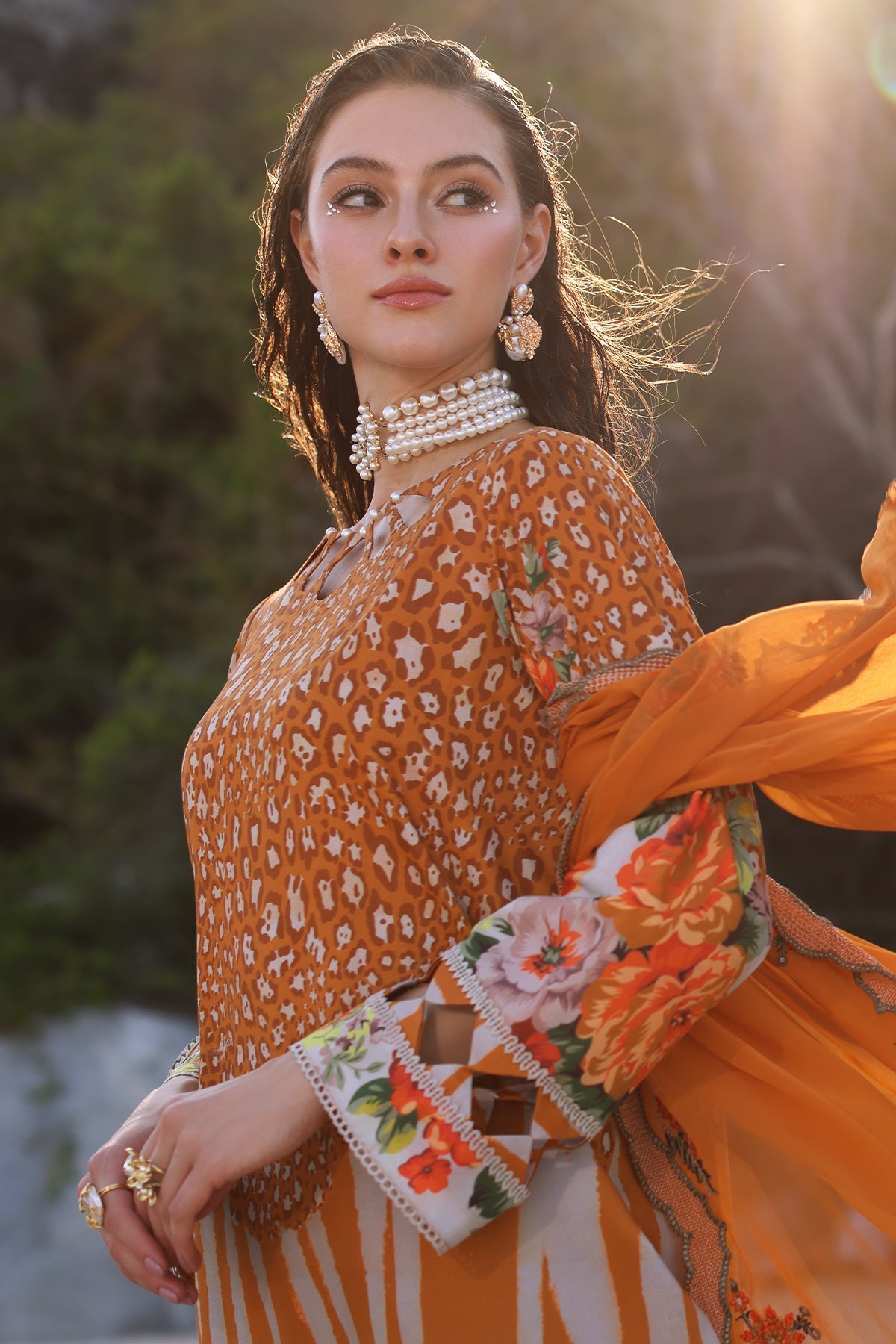 Charizma | Lawn Collection 24 | PM4-29 - Official Charizma - Agha Fabrics UK