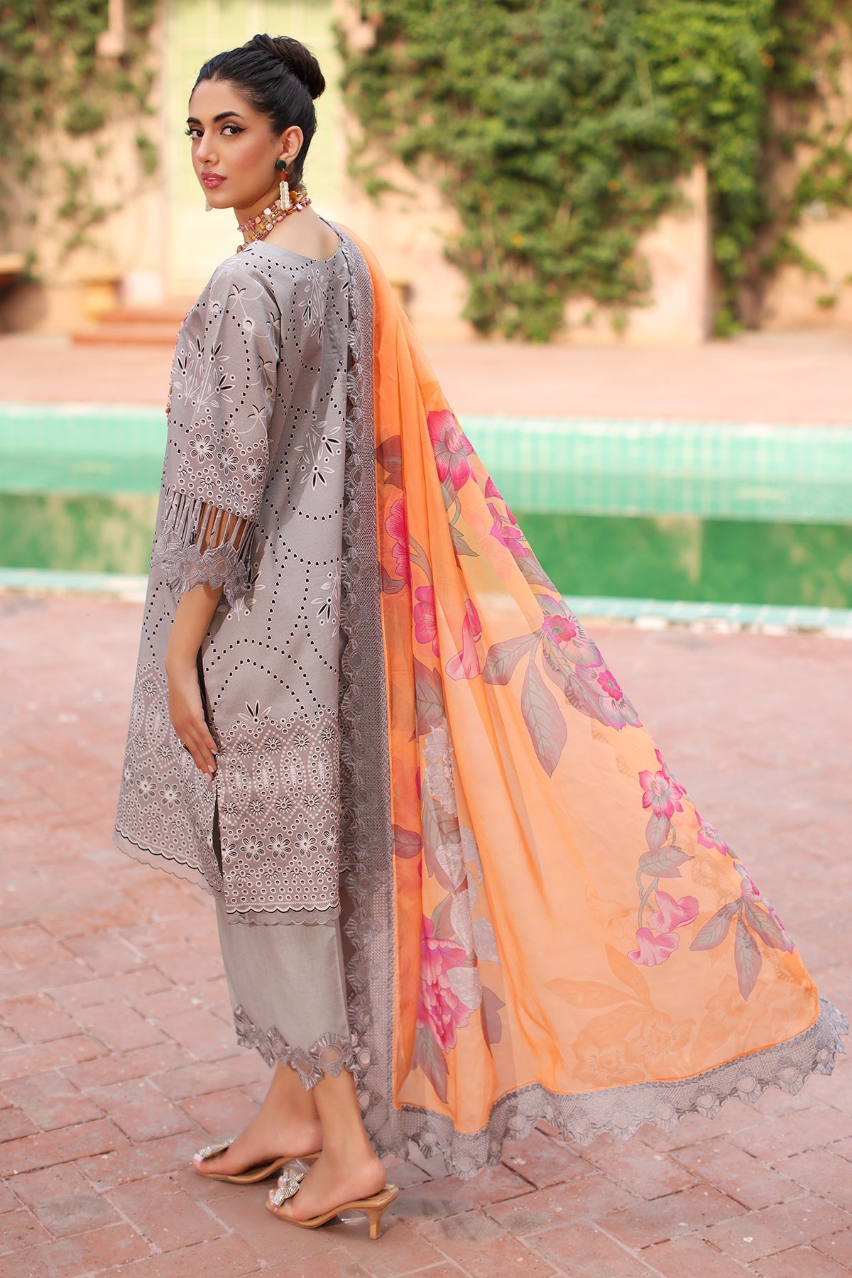 Charizma | Lawn Collection 24 | AS4-05 - Official Charizma - Agha Fabrics UK