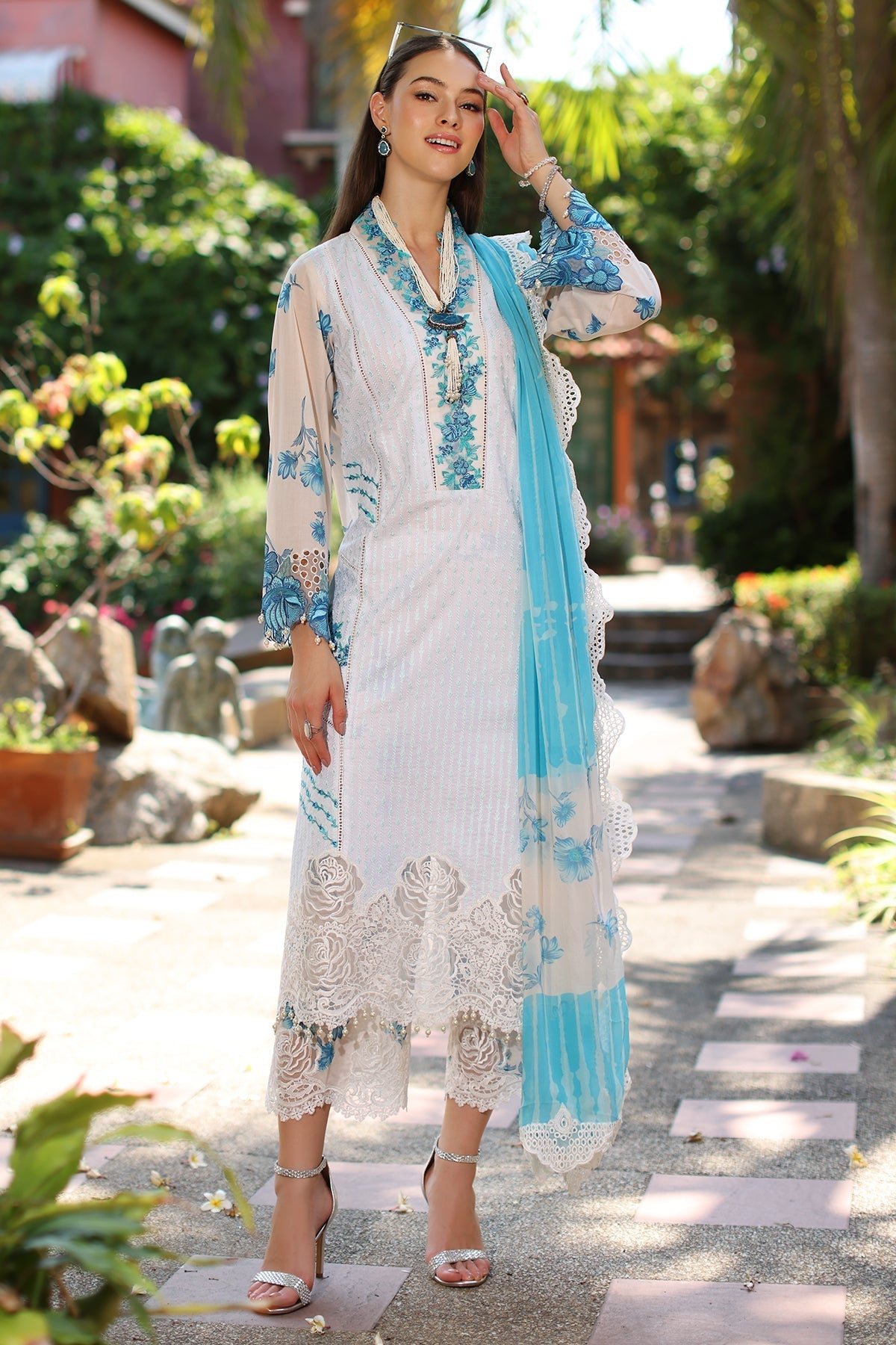 Charizma | Lawn Collection 24 | CRS4-15 - Official Charizma - Agha Fabrics UK