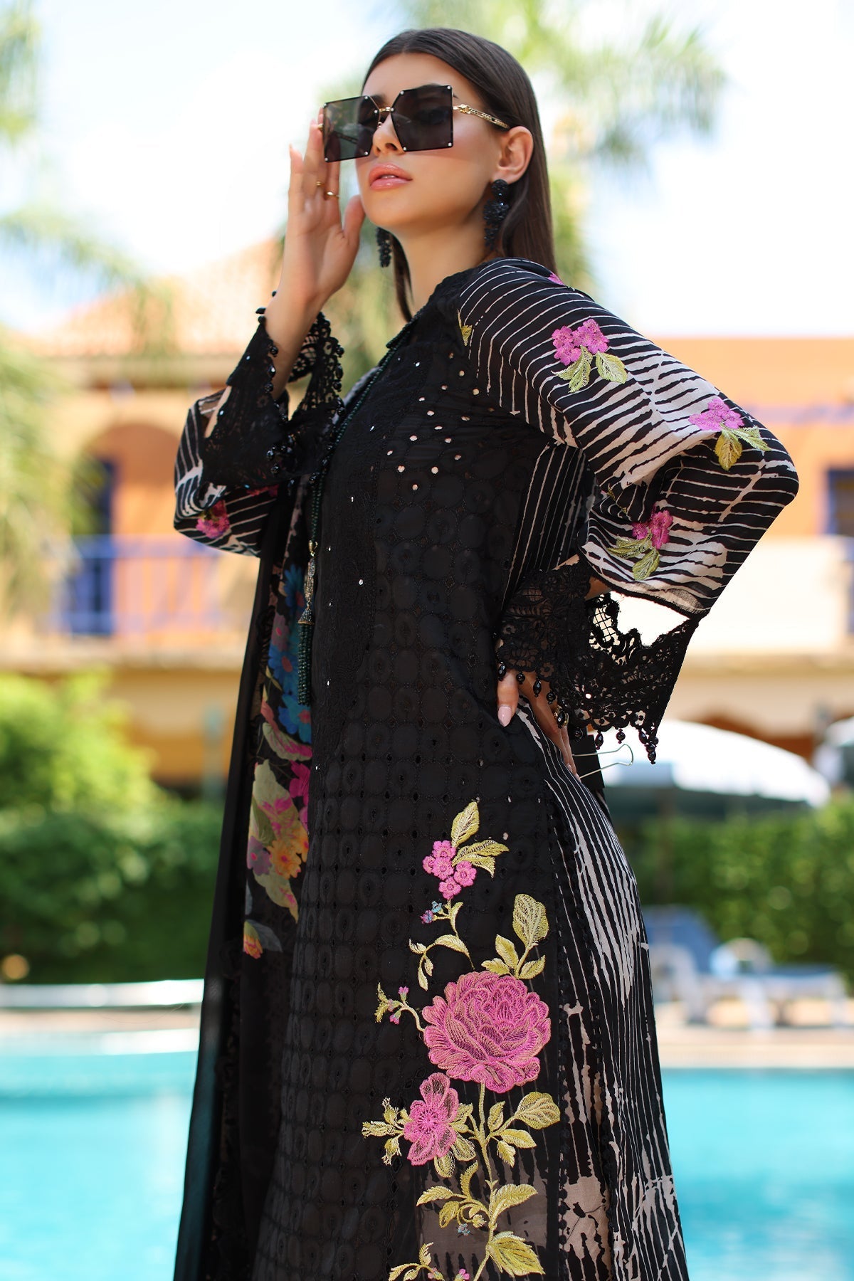 Charizma | Lawn Collection 24 | CRS4-13 - Official Charizma - Agha Fabrics UK