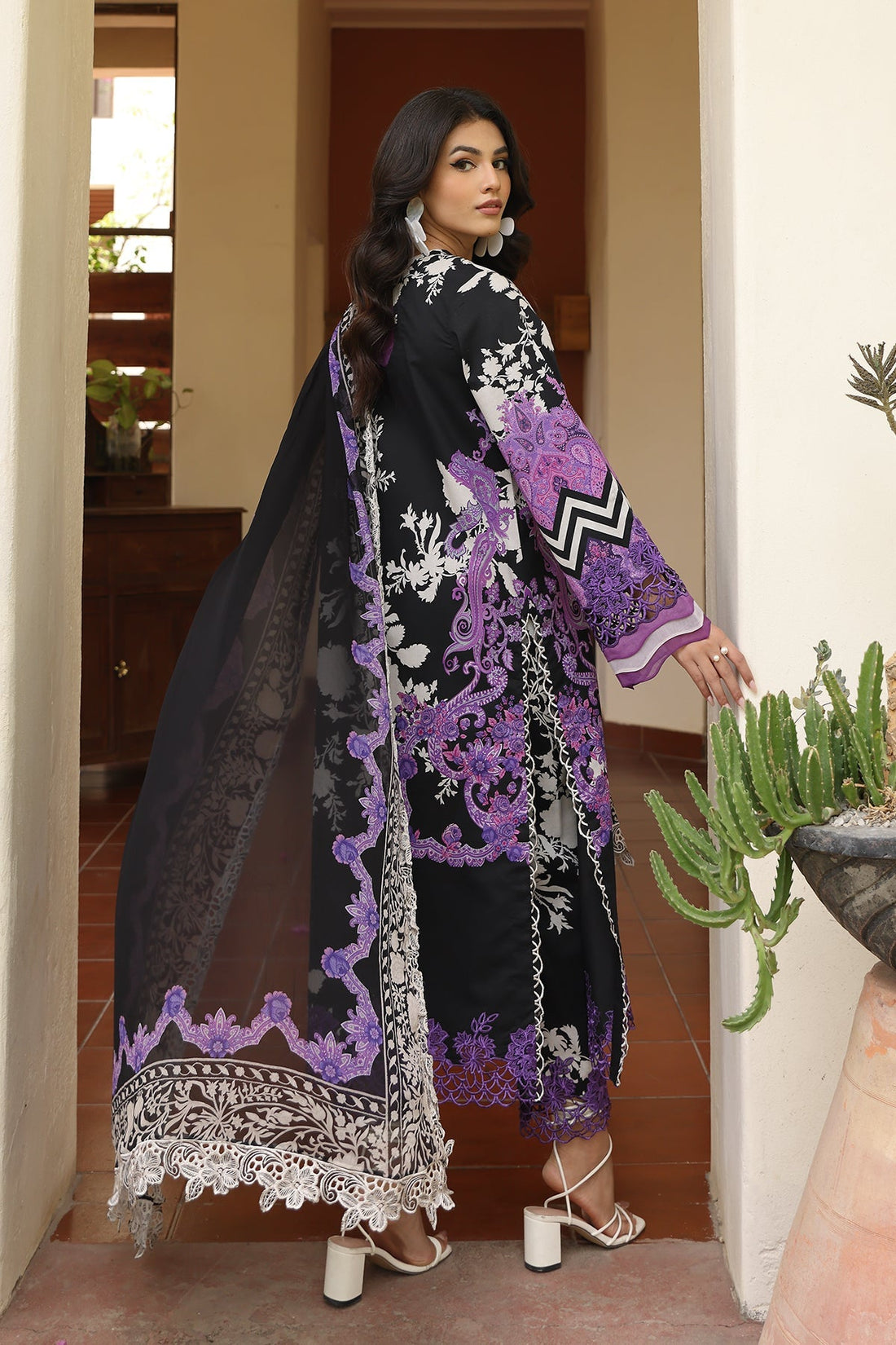 Charizma | Lawn Collection 24 | AS4-46 - Official Charizma - Agha Fabrics UK