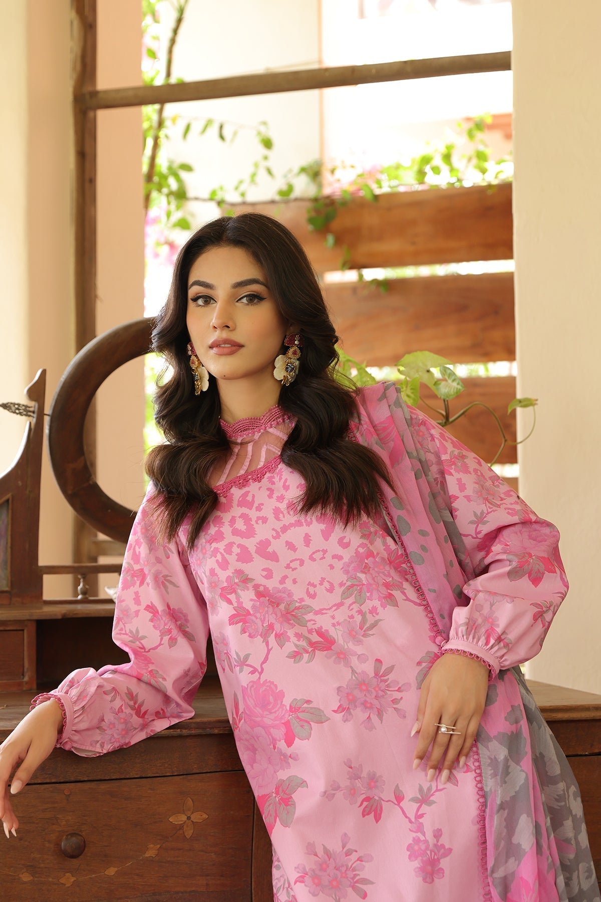 Charizma | Lawn Collection 24 | AS4-51 - Official Charizma - Agha Fabrics UK