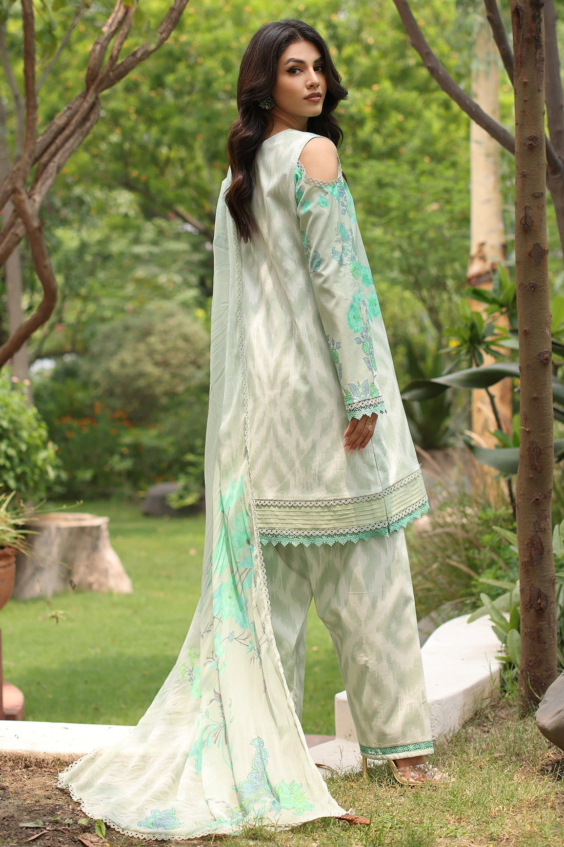 Charizma | Lawn Collection 24 | AS4-48 - Official Charizma - Agha Fabrics UK