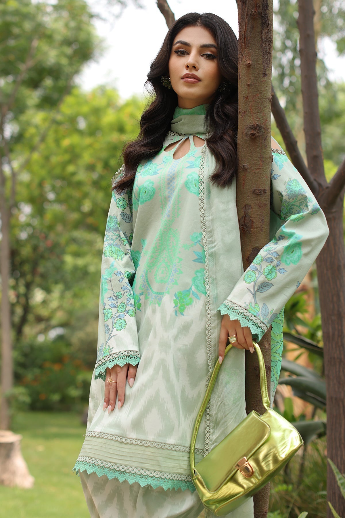 Charizma | Lawn Collection 24 | AS4-48 - Official Charizma - Agha Fabrics UK