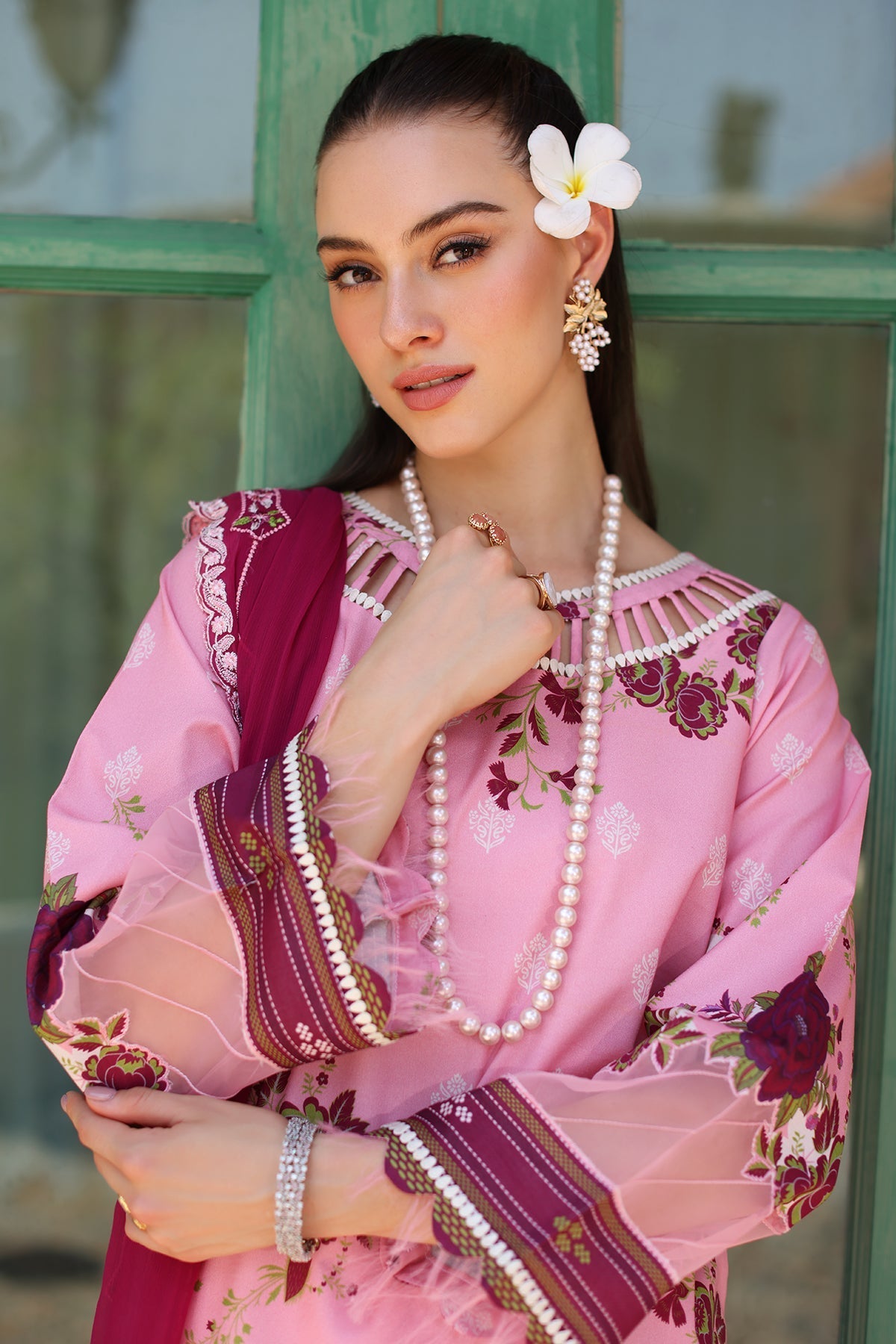 Charizma | Lawn Collection 24 | PM4-32 - Official Charizma - Agha Fabrics UK