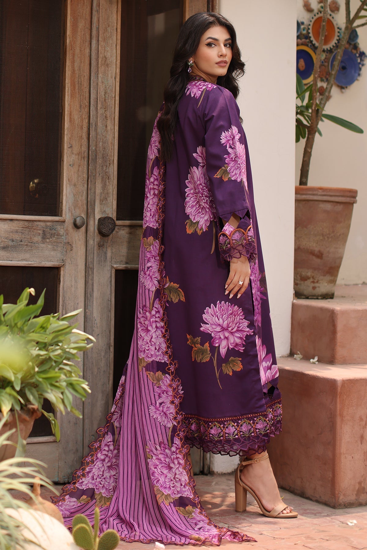 Charizma | Lawn Collection 24 | AS4-44 - Official Charizma - Agha Fabrics UK