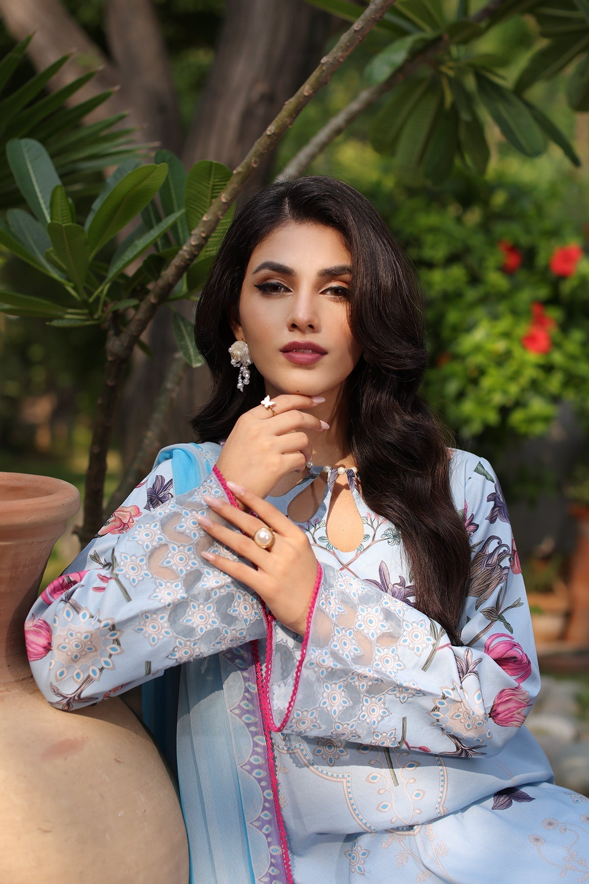 Charizma | Lawn Collection 24 | AS4-53 - Official Charizma - Agha Fabrics UK