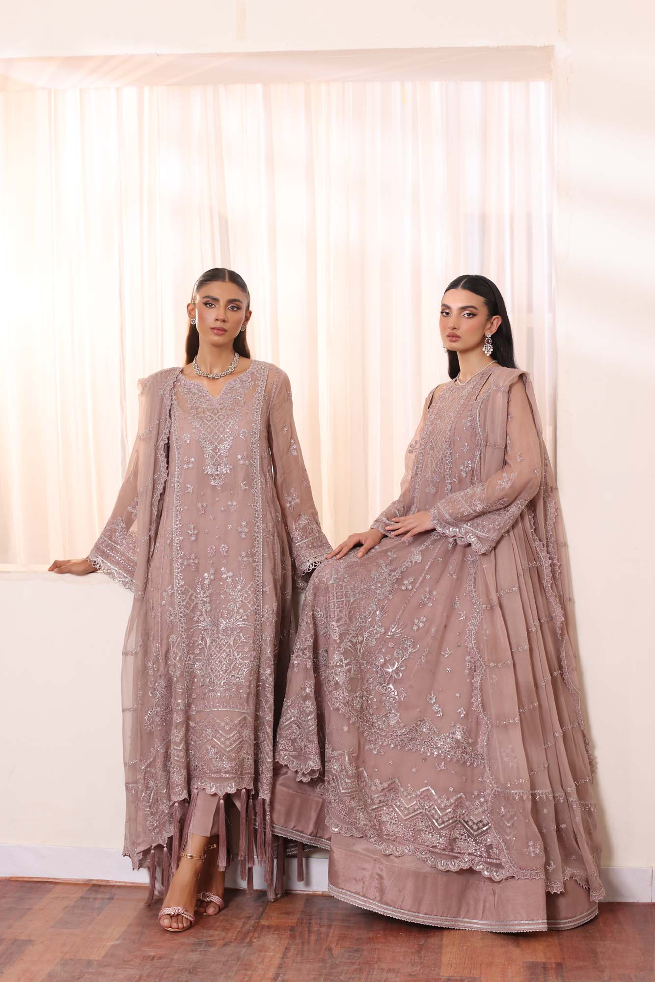 Noor by Saadia Asad | Noor Chiffon De Luxe | D7 - Official Noor by Saadia Asad - Agha Fabrics UK