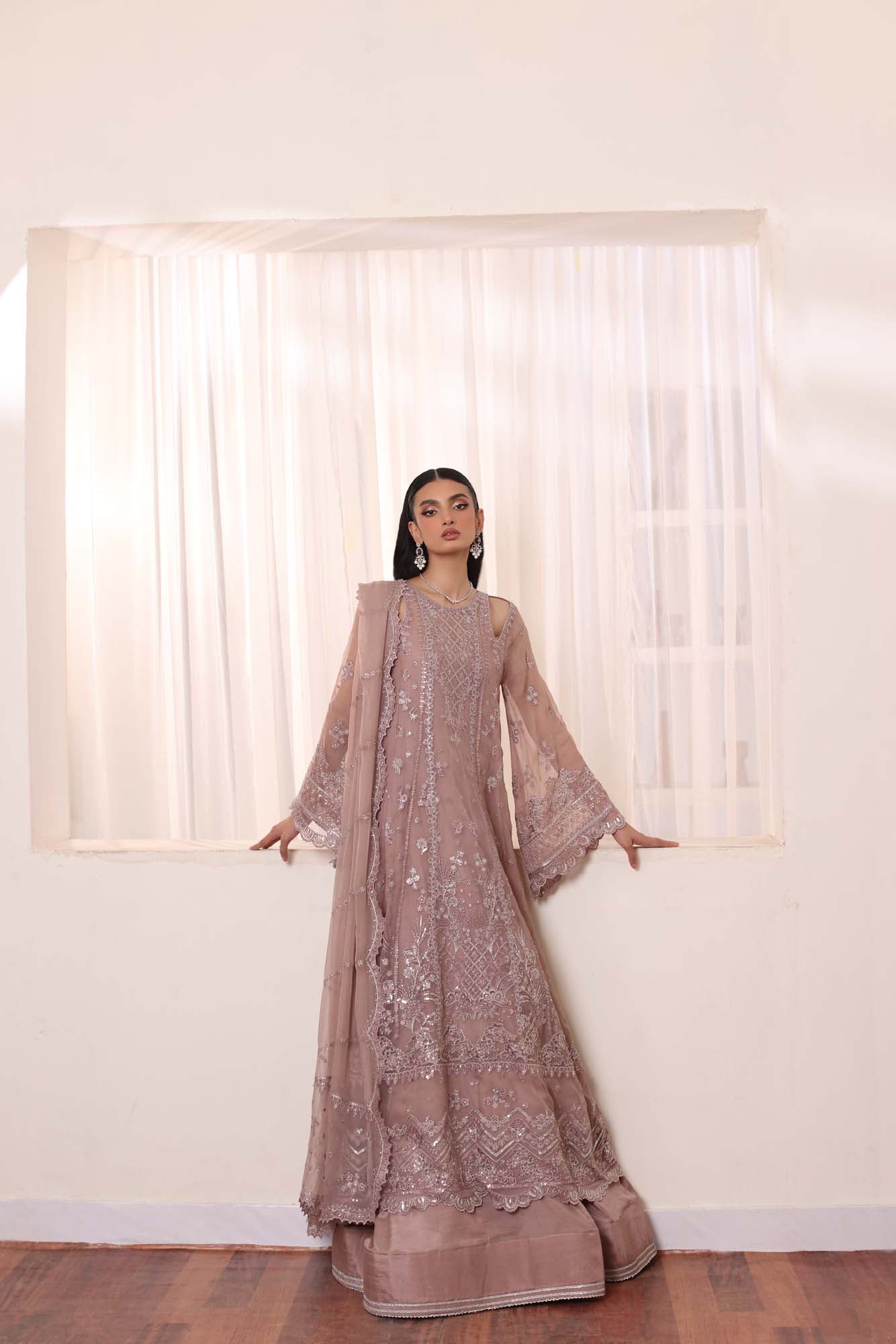 Noor by Saadia Asad | Noor Chiffon De Luxe | D7 - Official Noor by Saadia Asad - Agha Fabrics UK