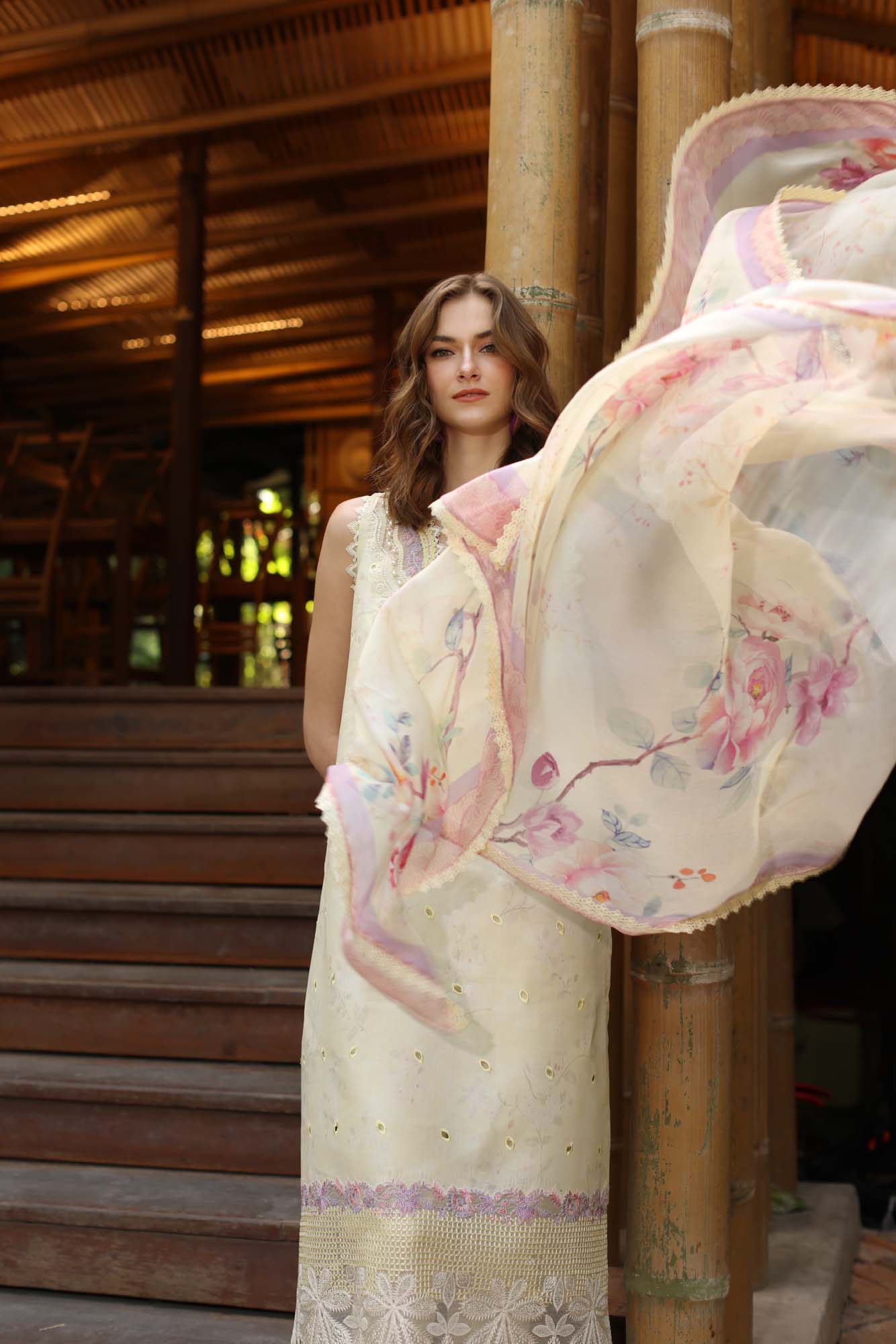 Noor by Saadia Asad | Eid Luxe Printedkari | D9-A