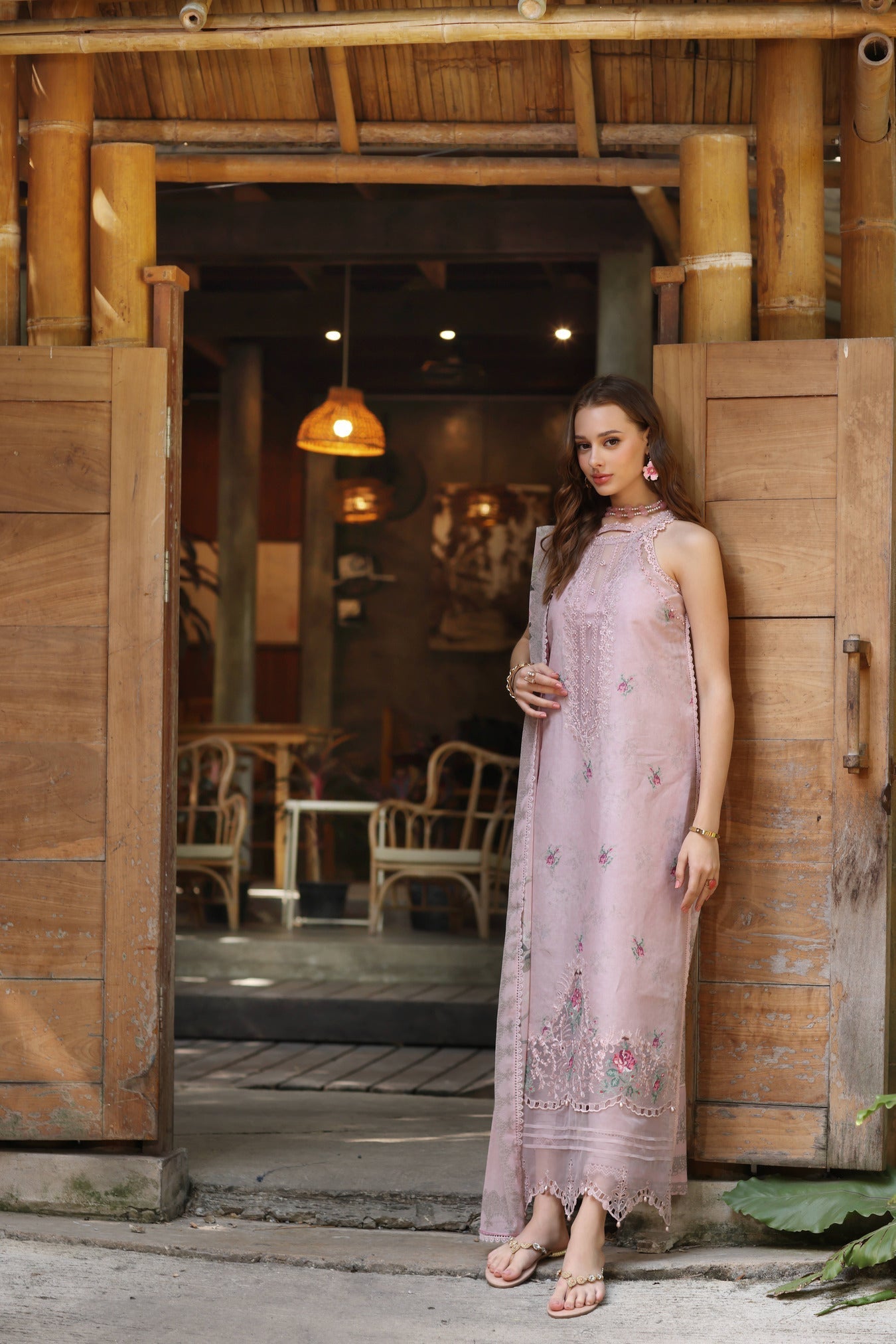 Noor by Saadia Asad | Eid Luxe Printedkari | D2-B