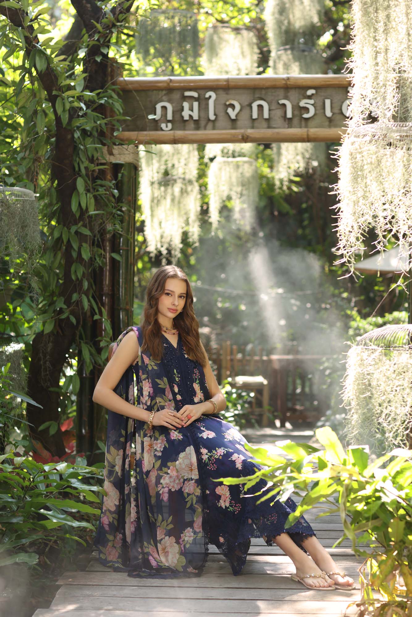 Noor by Saadia Asad | Eid Luxe Printedkari | D8-B