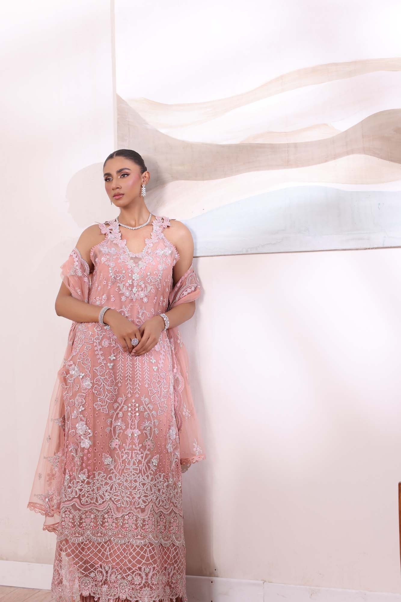 Noor by Saadia Asad | Noor Chiffon De Luxe | D6 - Official Noor by Saadia Asad - Agha Fabrics UK