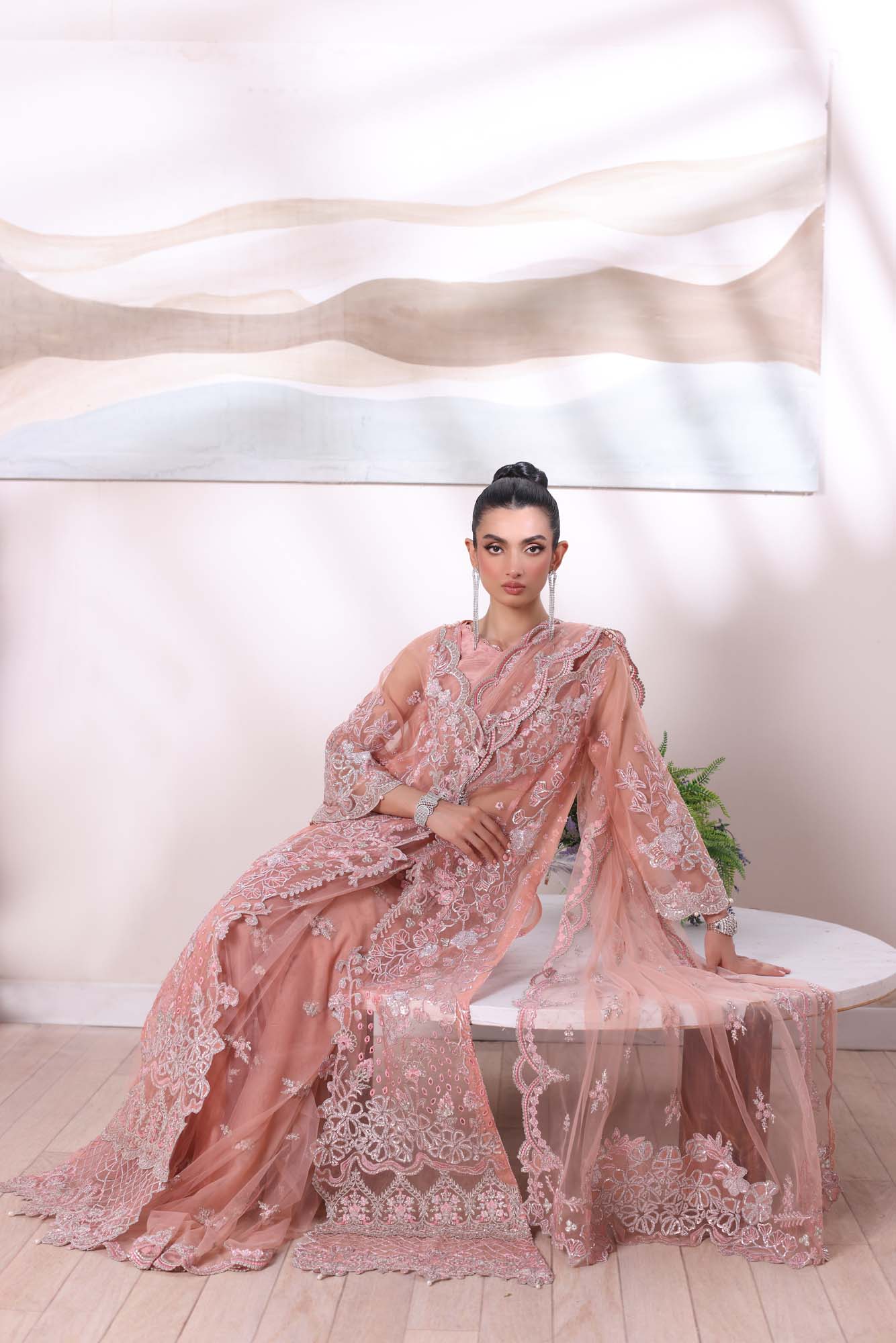 Noor by Saadia Asad | Noor Chiffon De Luxe | D6 - Official Noor by Saadia Asad - Agha Fabrics UK