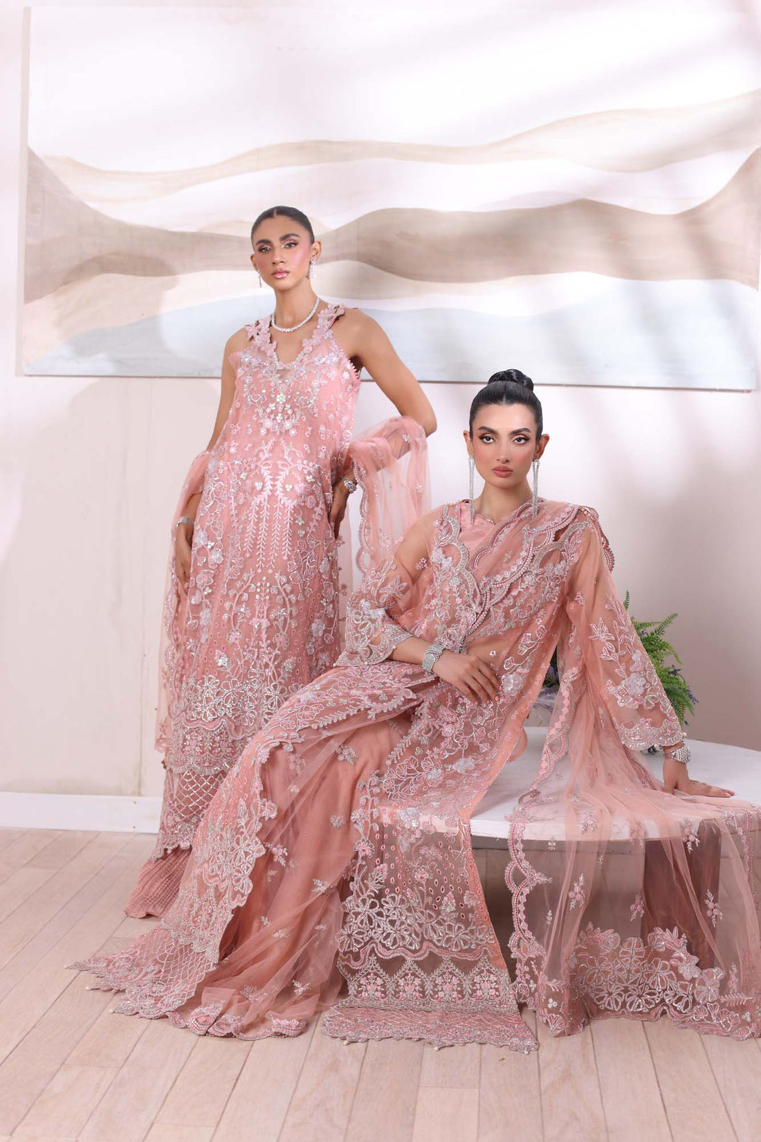 Noor by Saadia Asad | Noor Chiffon De Luxe | D6 - Official Noor by Saadia Asad - Agha Fabrics UK