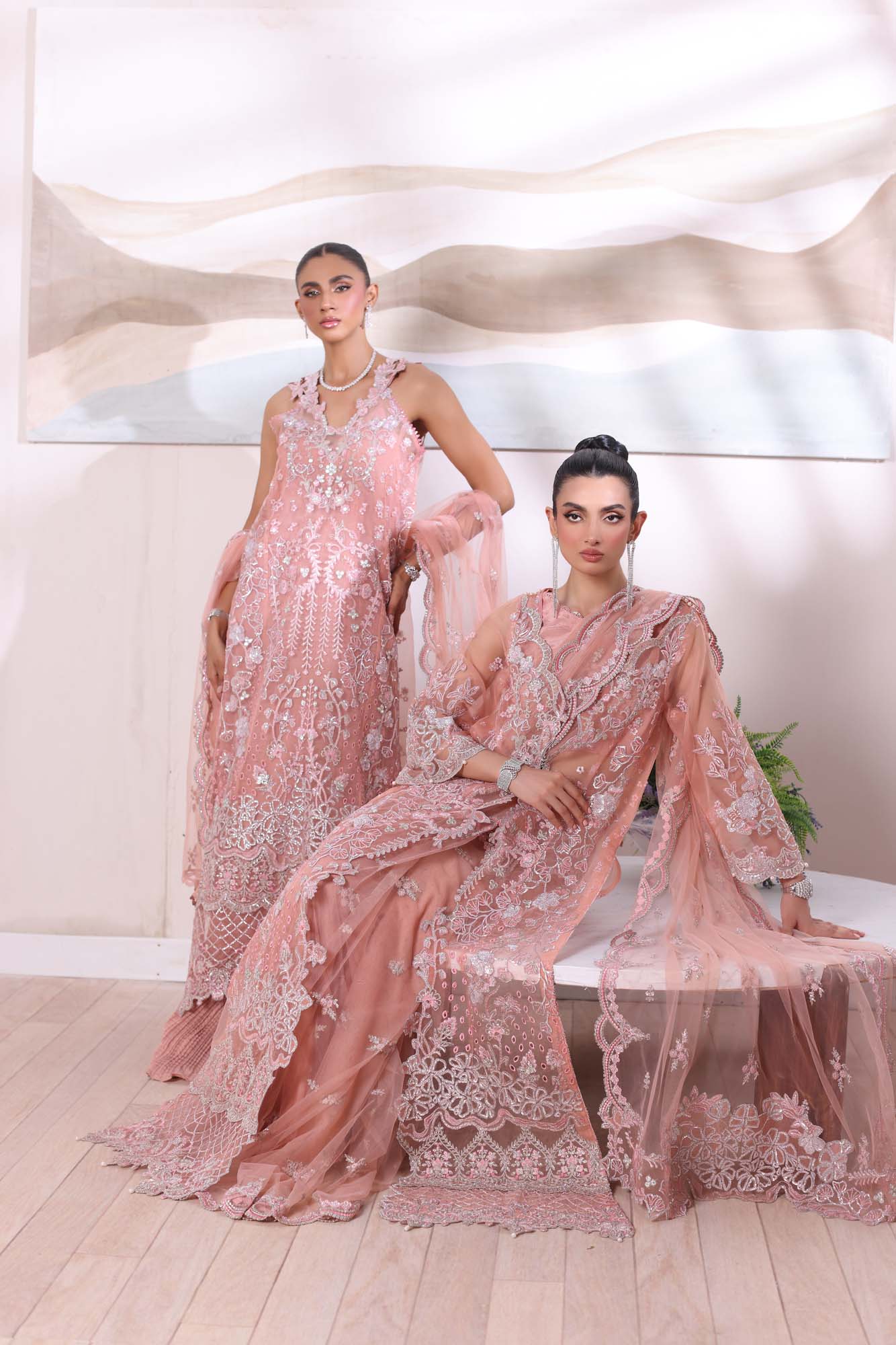 Noor by Saadia Asad | Noor Chiffon De Luxe | D6 - Official Noor by Saadia Asad - Agha Fabrics UK