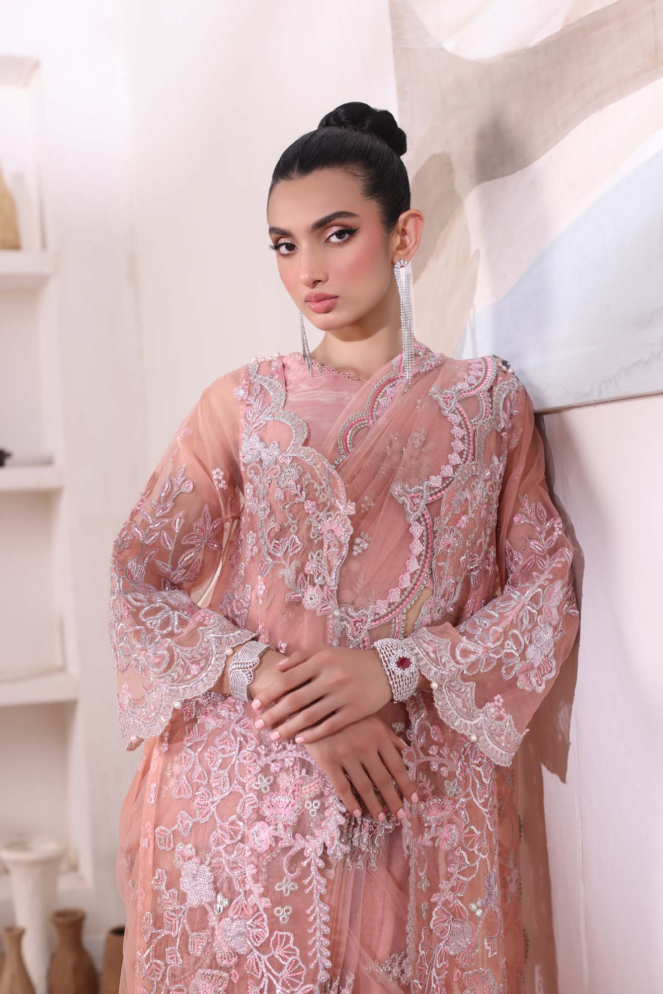 Noor by Saadia Asad | Noor Chiffon De Luxe | D6 - Official Noor by Saadia Asad - Agha Fabrics UK