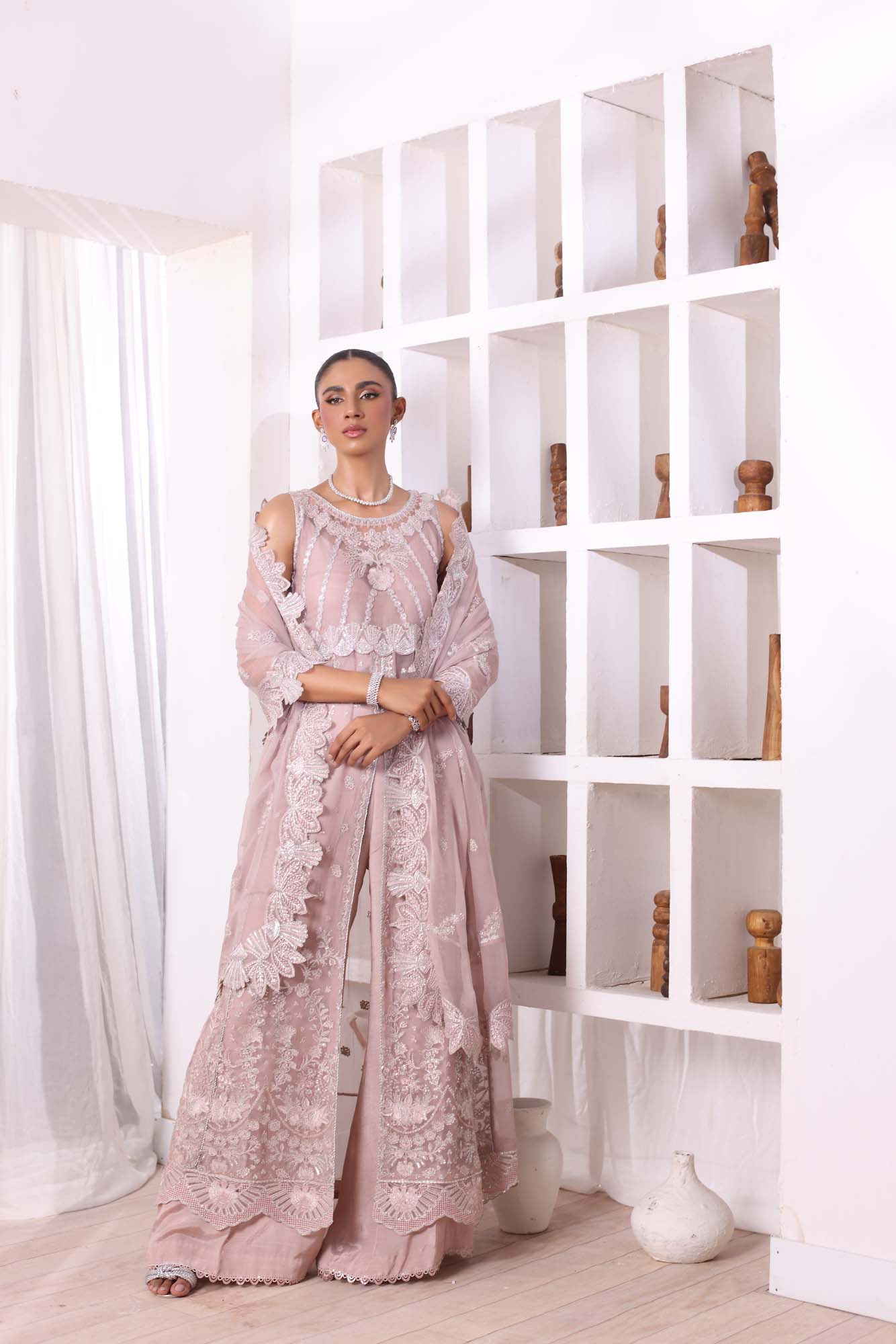 Noor by Saadia Asad | Noor Chiffon De Luxe | D3 - Official Noor by Saadia Asad - Agha Fabrics UK