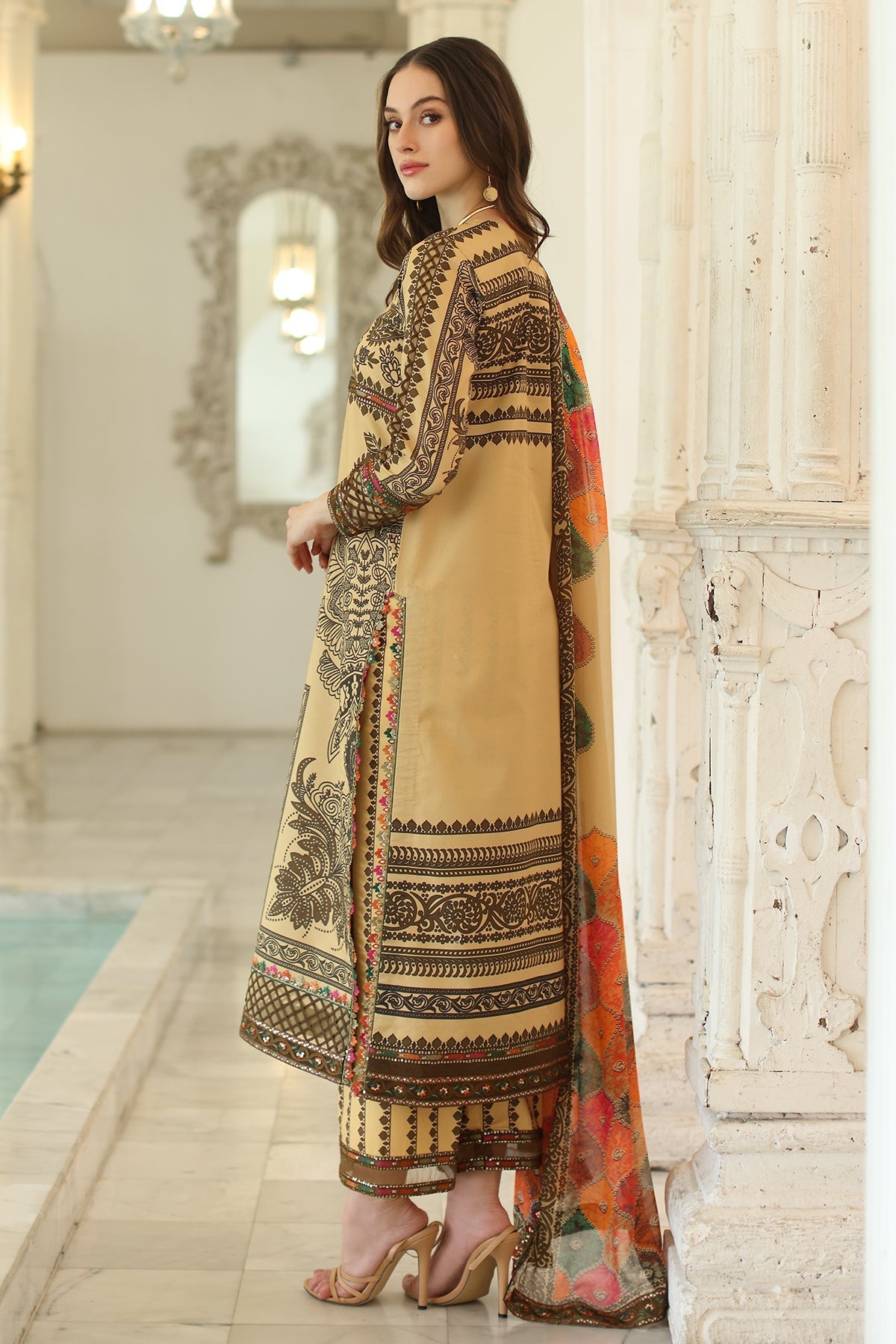 Charizma | Aniq Lawn Collection | AN5-04 - Official Charizma - Agha Fabrics UK