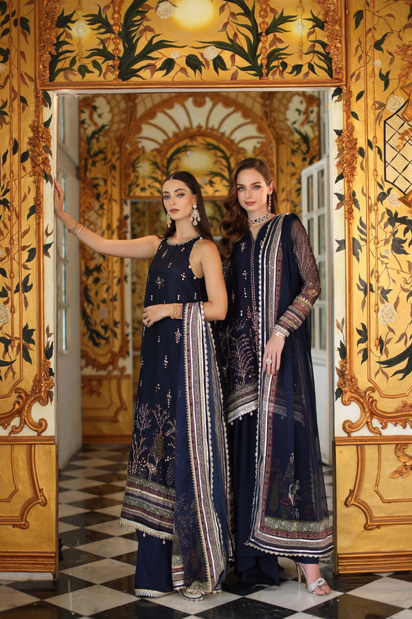 Noor by Saadia Asad | Festive 25 | D3 - Blue